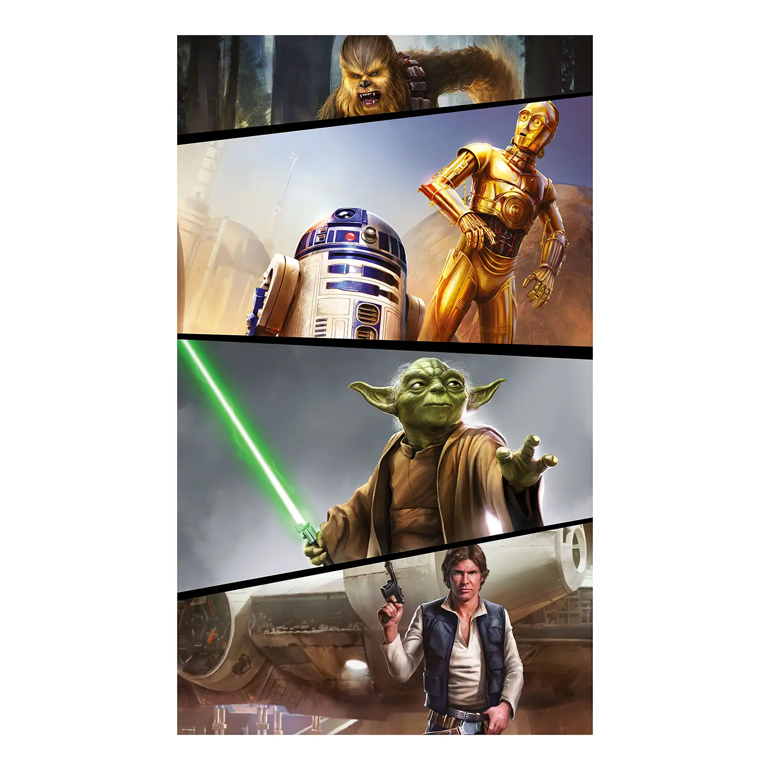 Fototapete Star Wars Moments Rebels | Tapeten