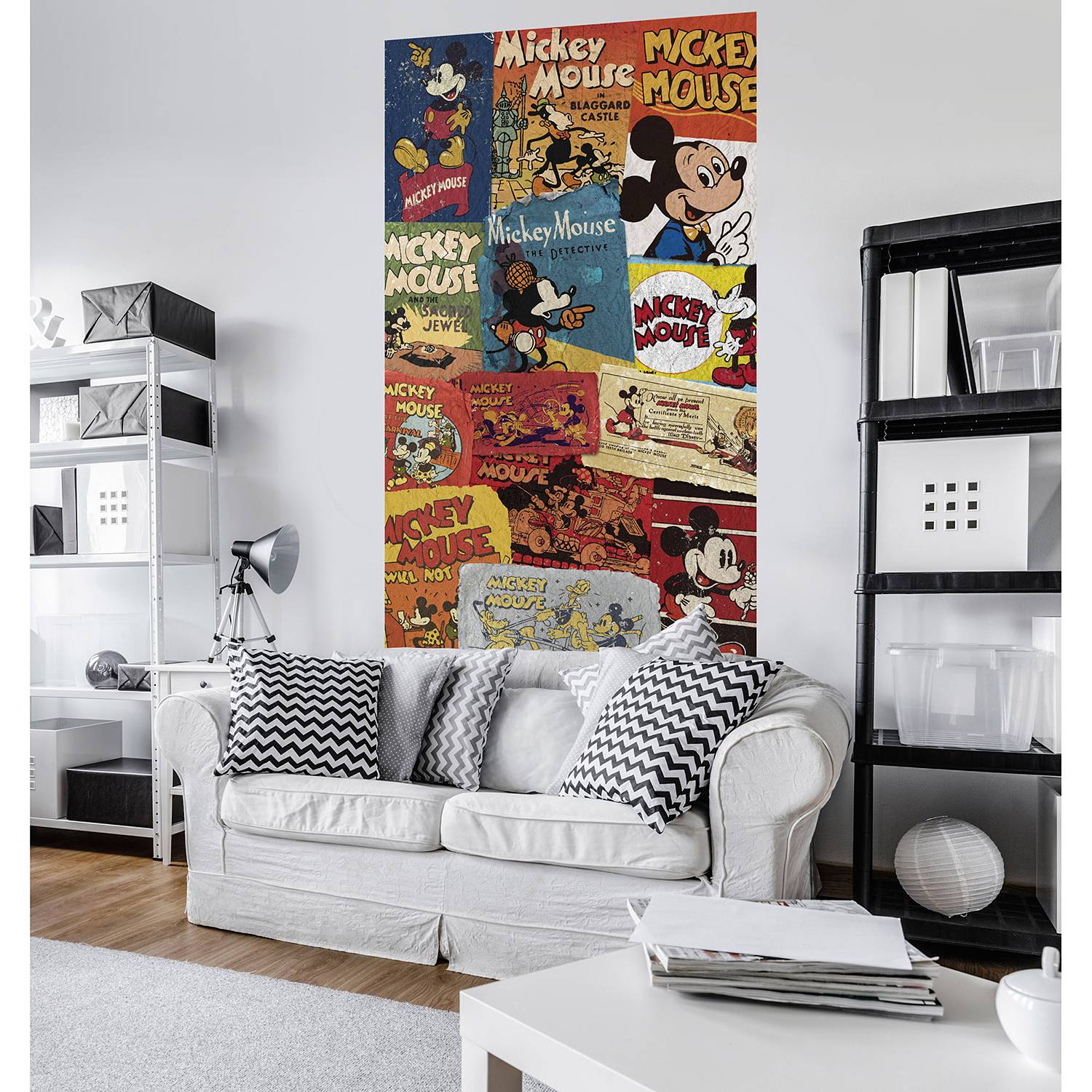 Papier peint intissé Mickey Billboard