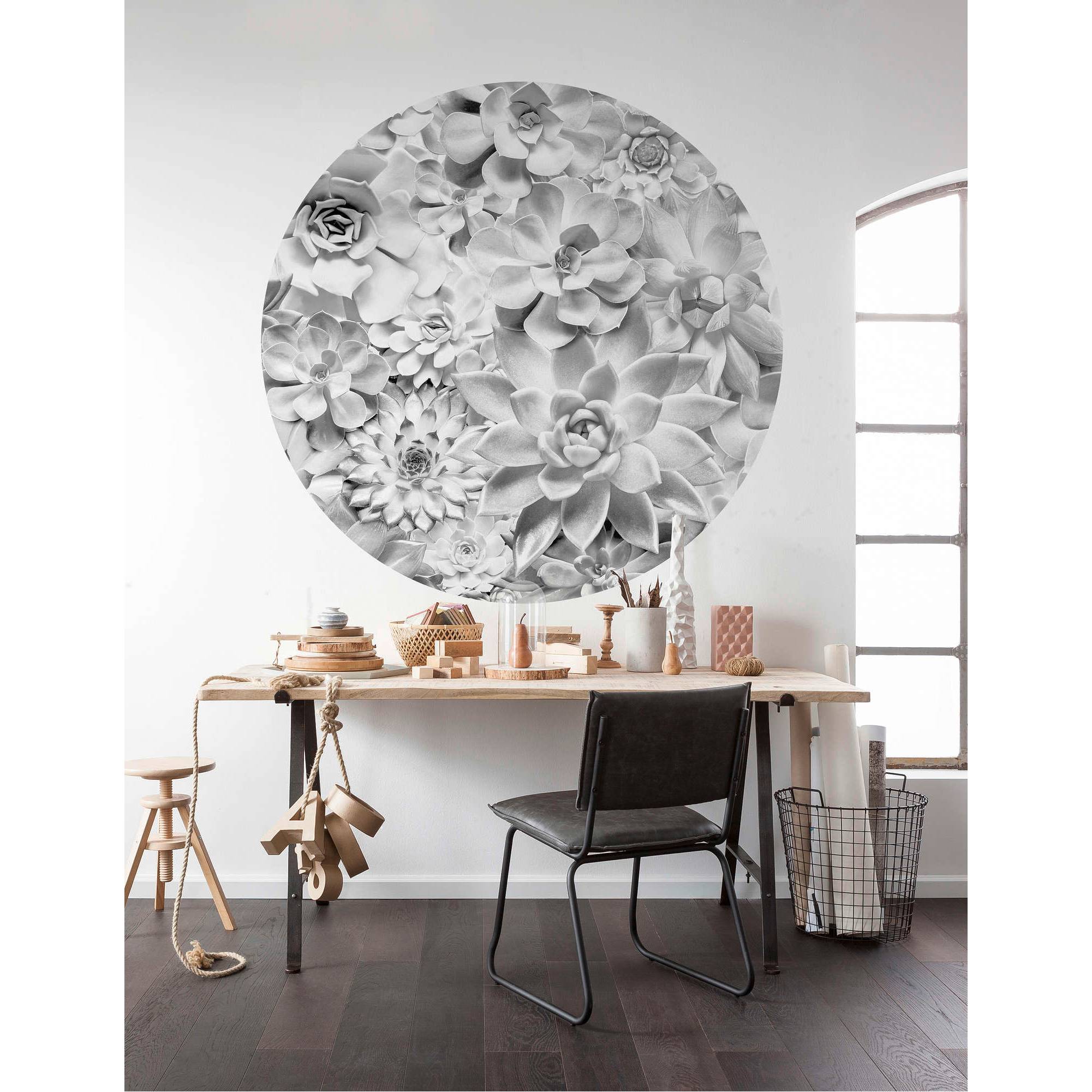 Papier peint intissé Echeveria