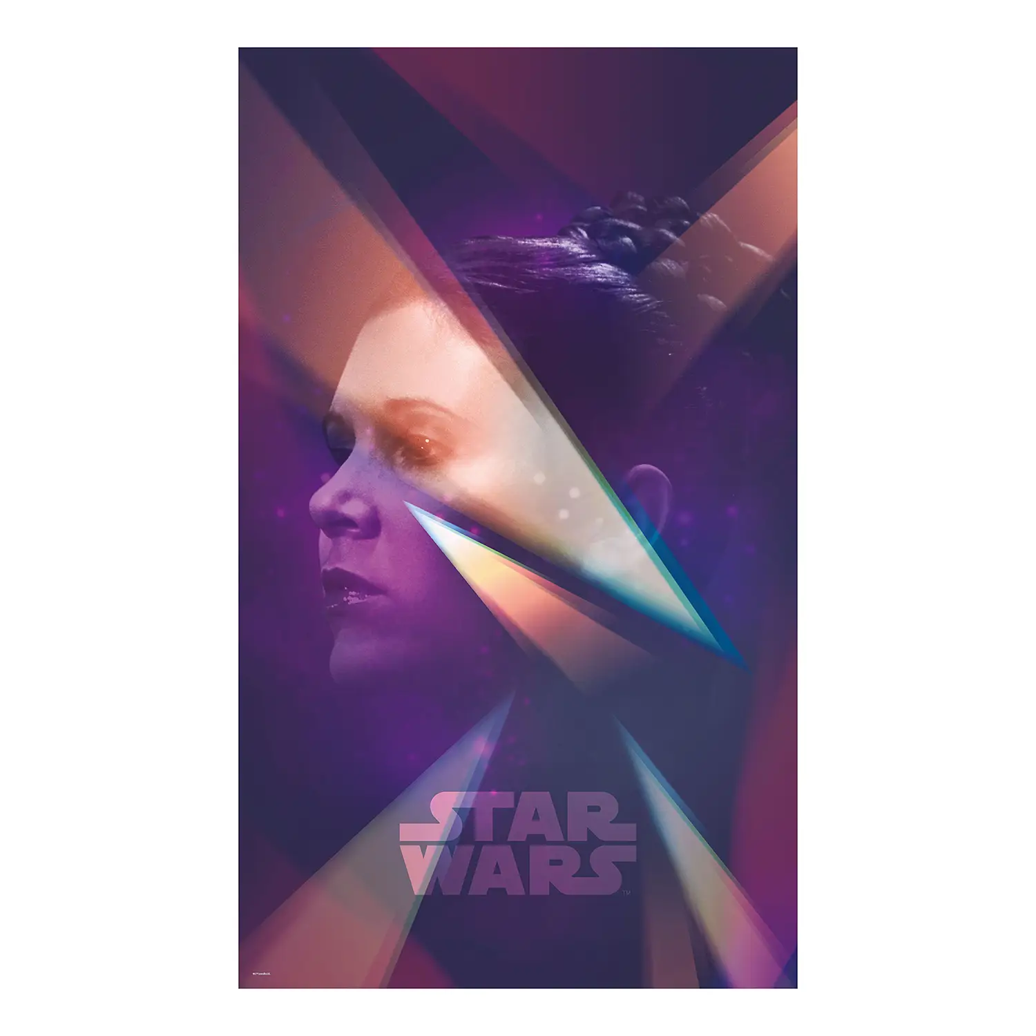 Vlies Fototapete Star Wars Leia Female