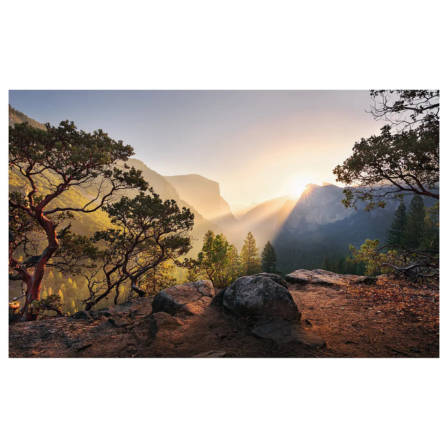 Vlies Yosemites Secret Fototapete