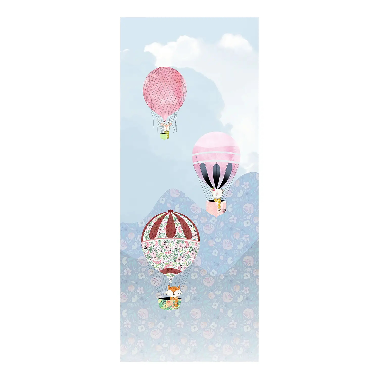 Vlies Fototapete Balloon Happy Panel