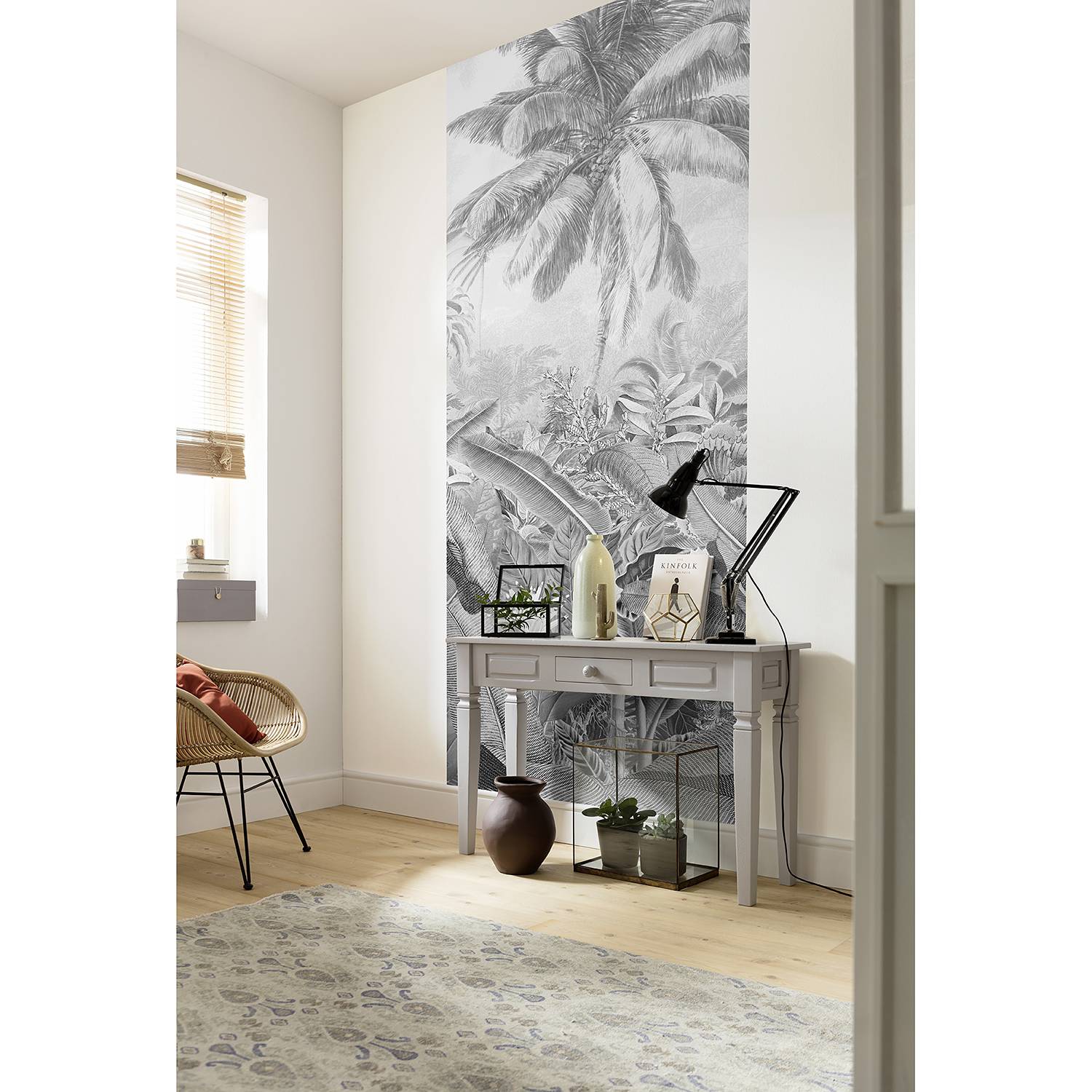 Home24 Fotobehang Amazonia Black & White, Komar