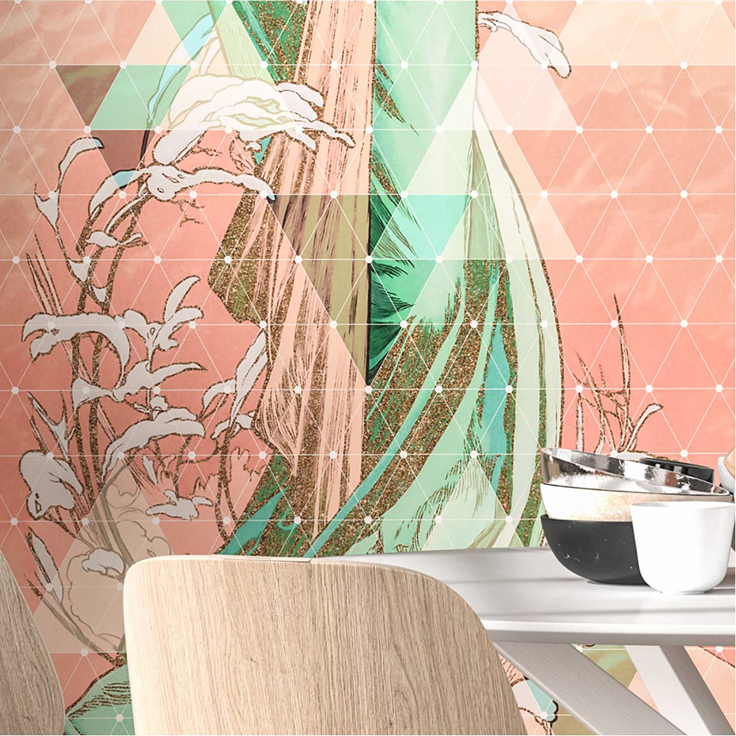 Papier peint intissé Printemps