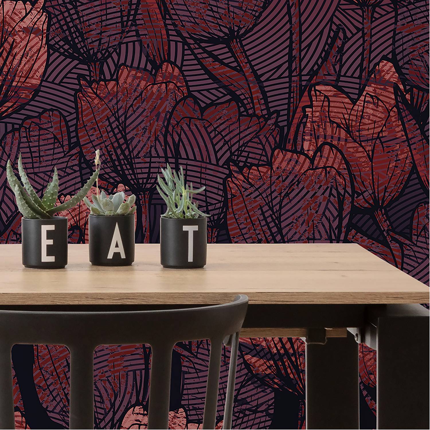 Papier peint intissé Tulipe