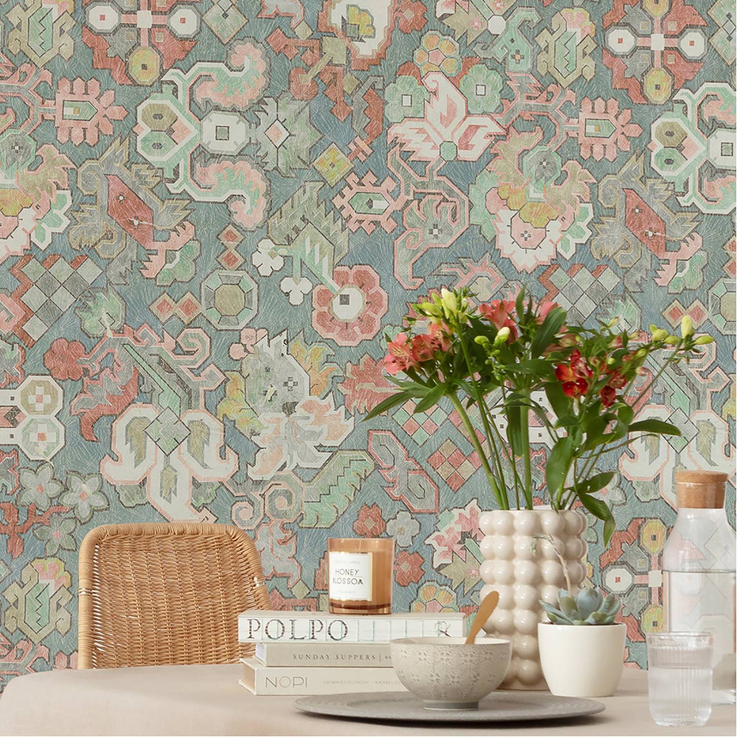 Papier peint intissé Fleurs d’Océan