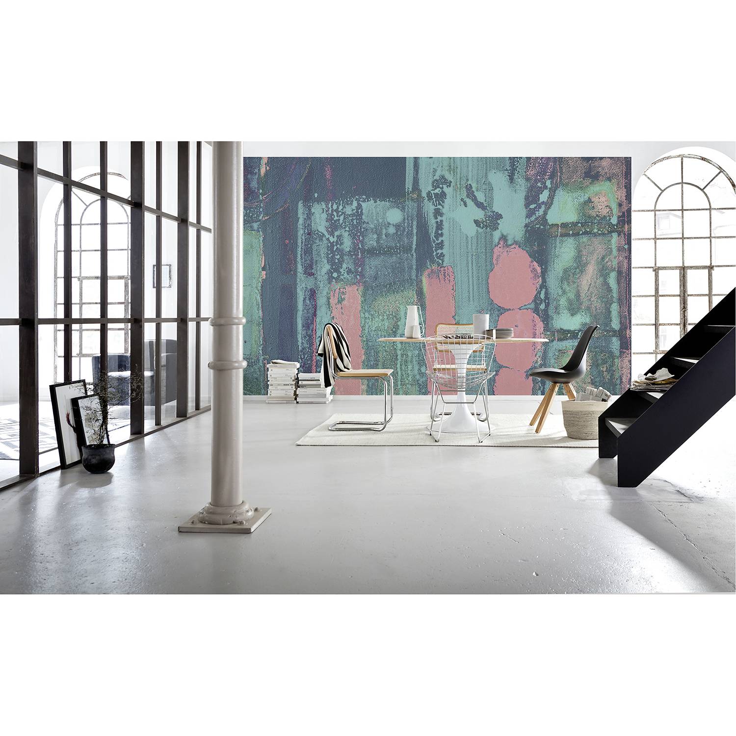 Papier peint intissé Stems Blooming