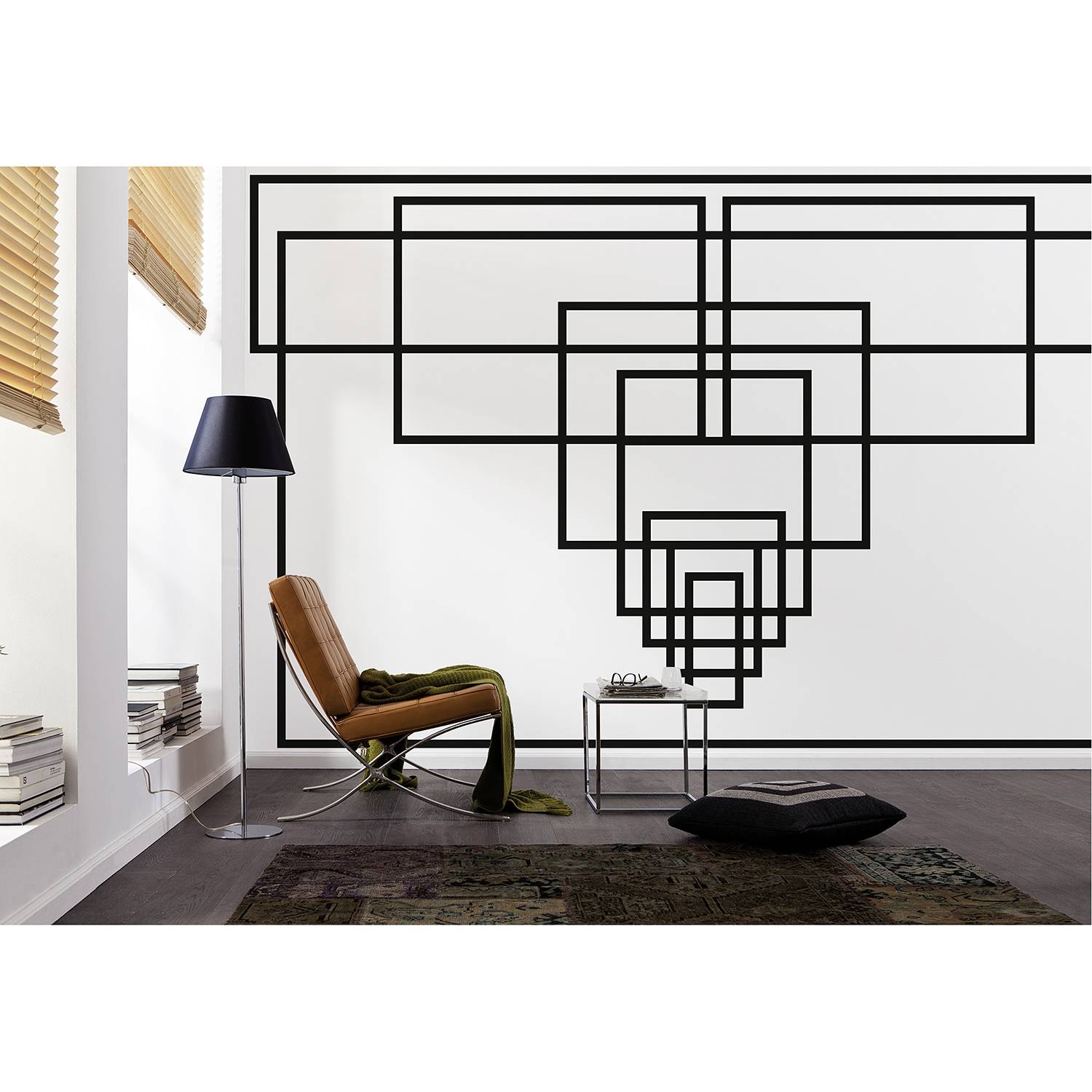 Papier peint Mills Board Center Ice I