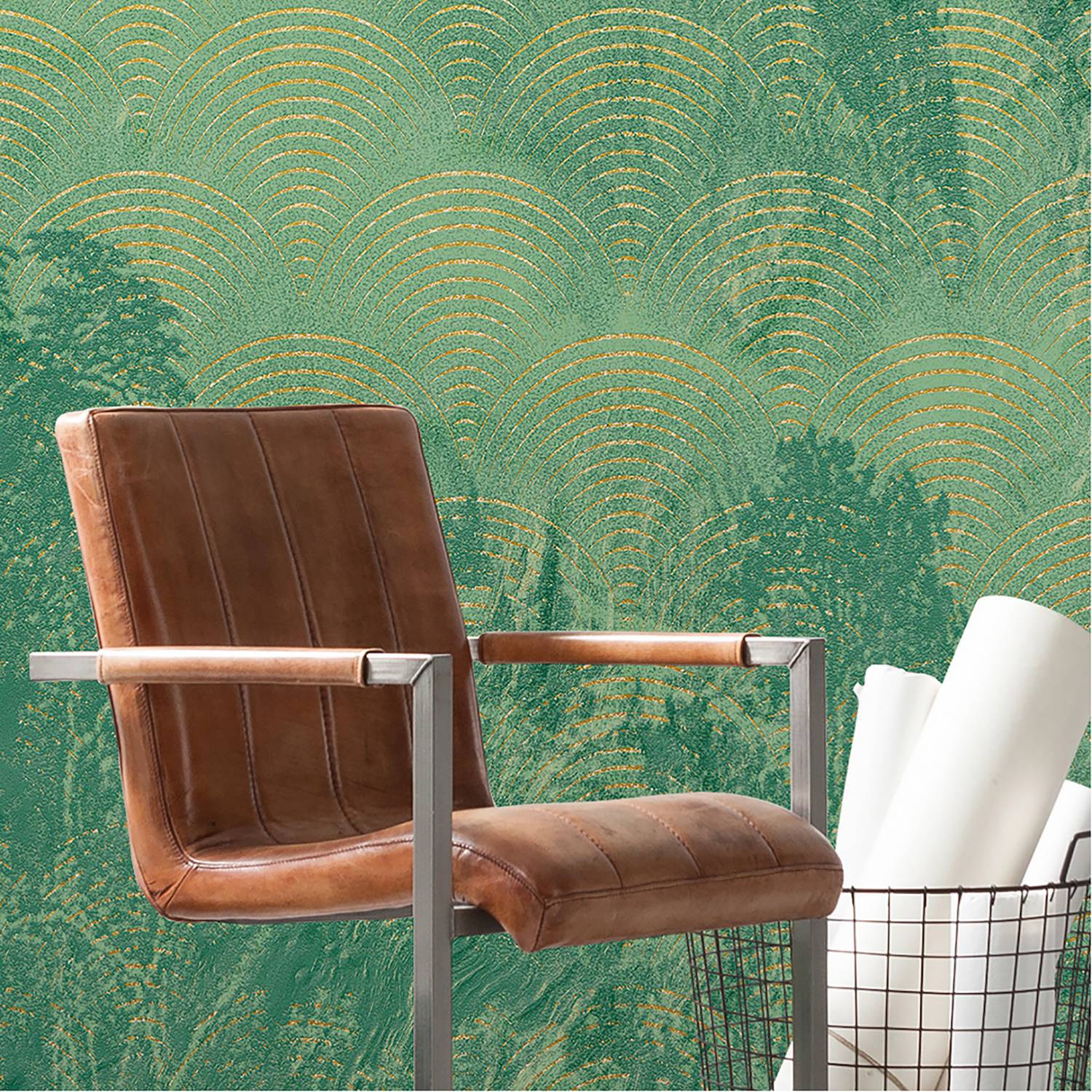 Papier peint intissé Montagnes