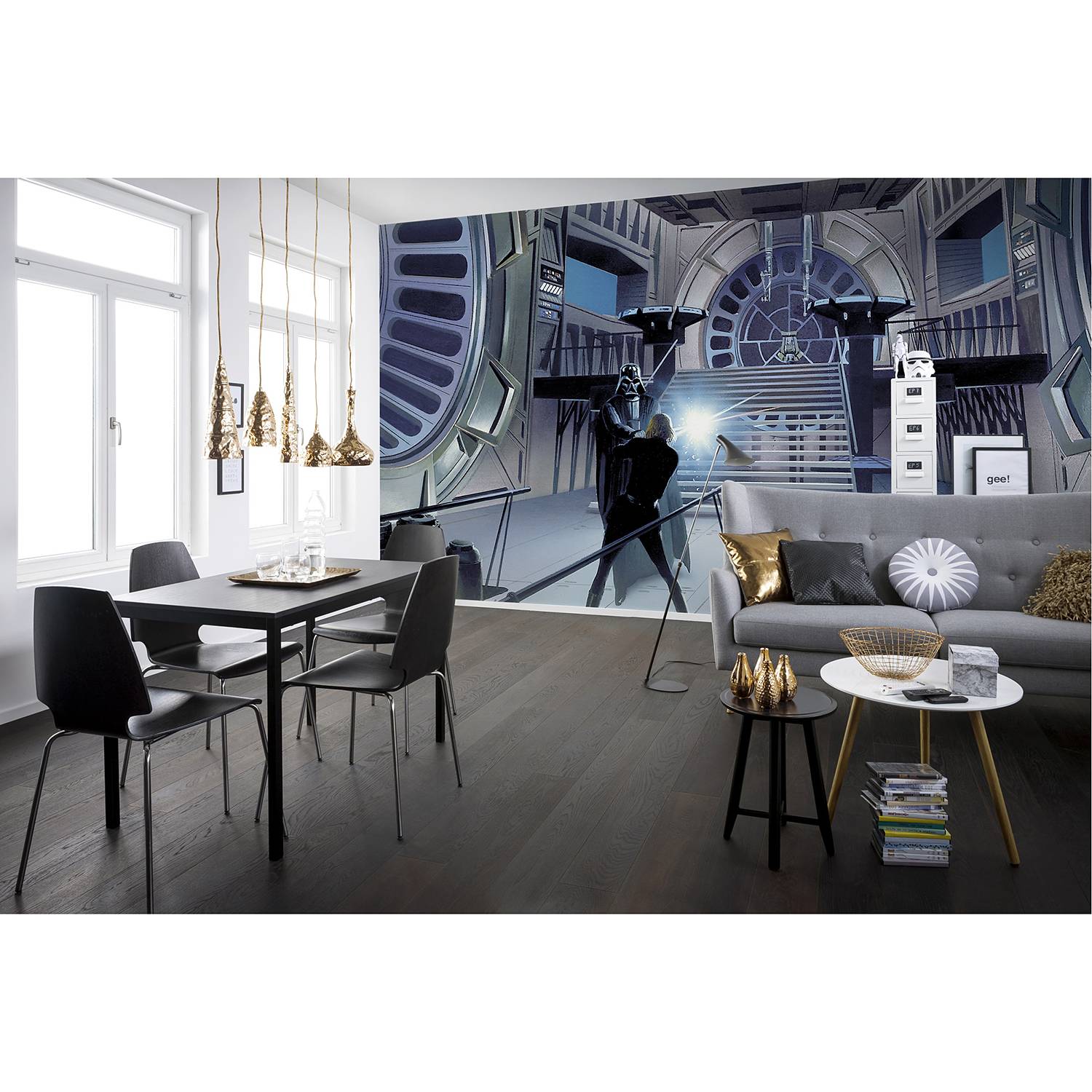 Papier peint Star Wars RMQ Duell