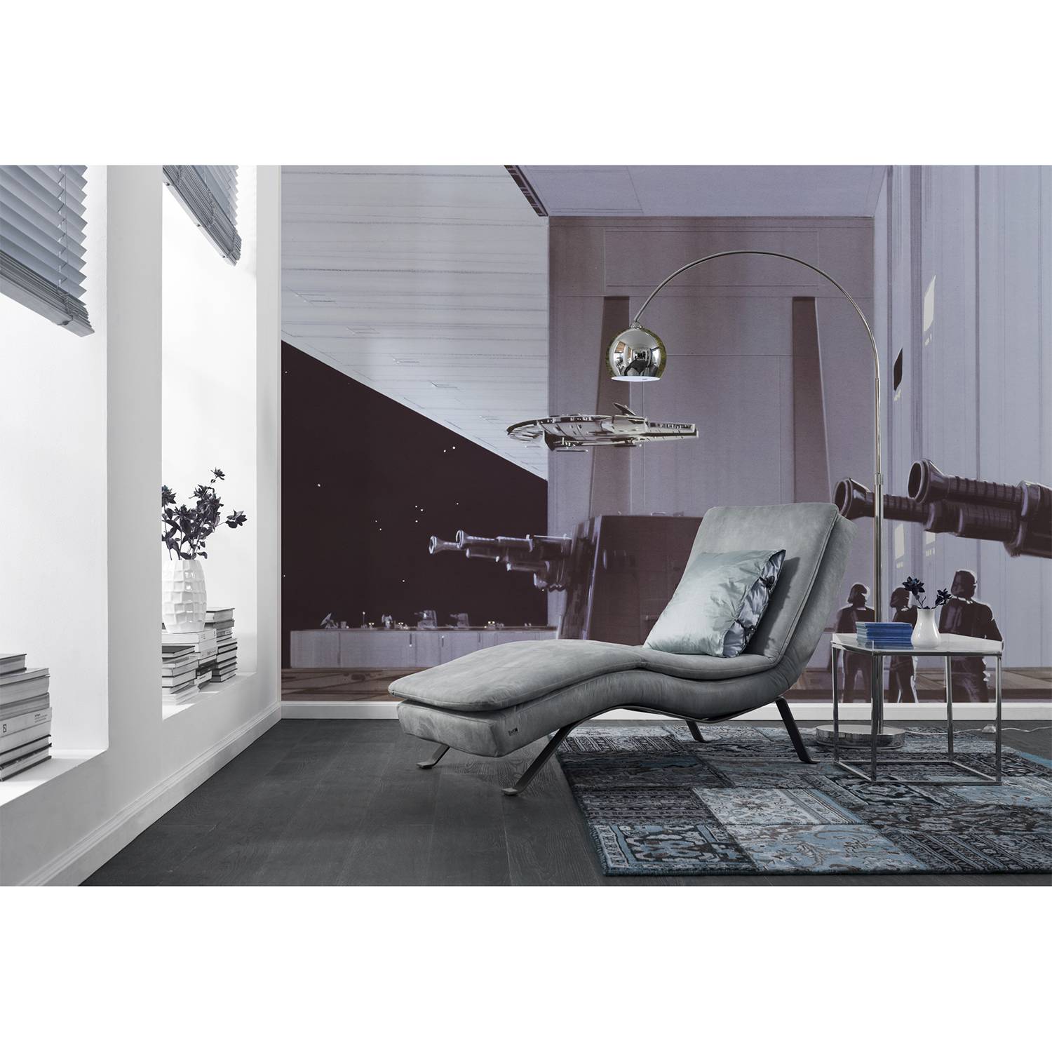 Papier peint Star Wars Death Star Hangar