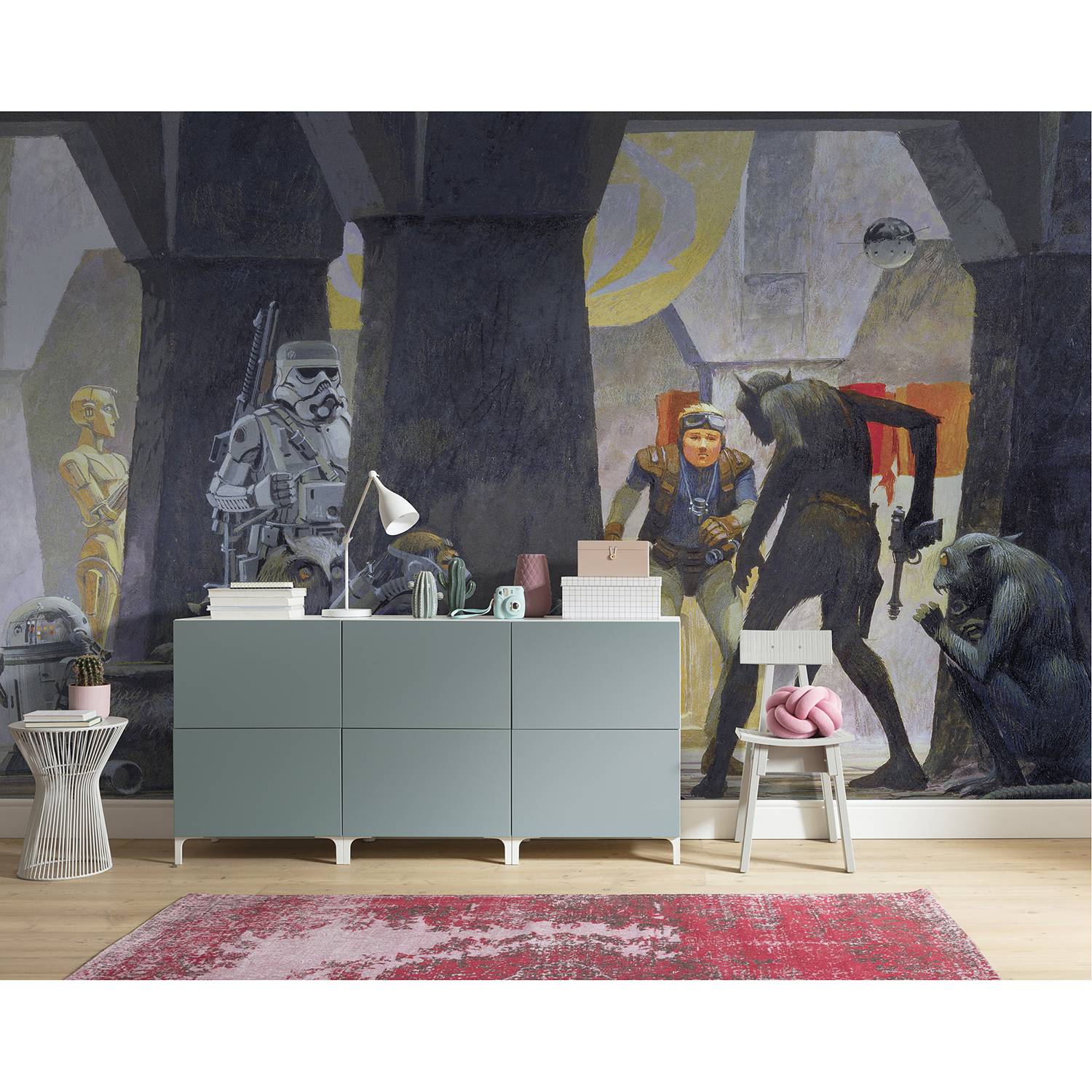 Papier peint Star Wars MosEisley Streets