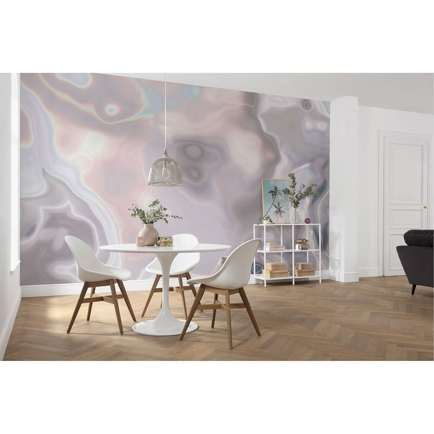 Papier peint intissé Shimmering Waves