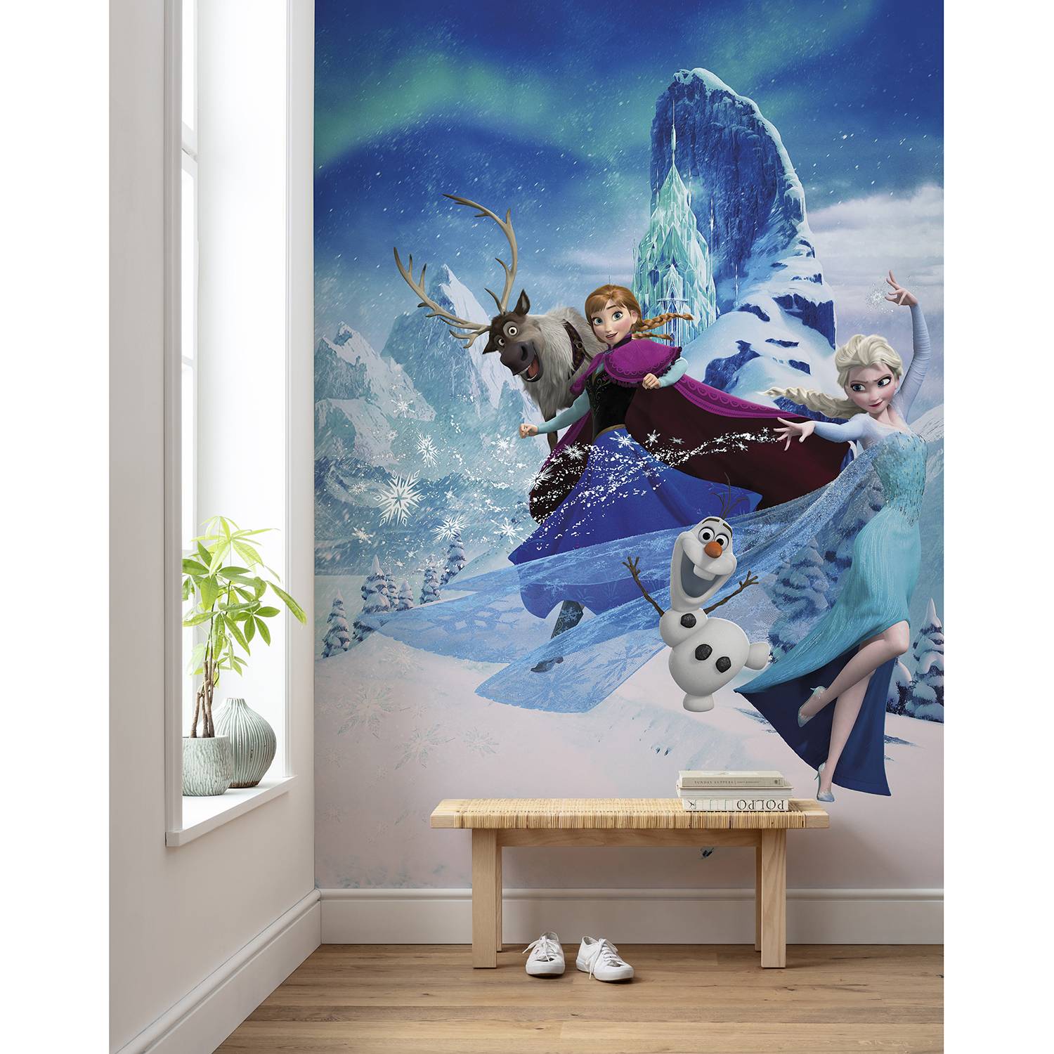 Home24 Fotobehang Frozen Elsas Magic, Komar