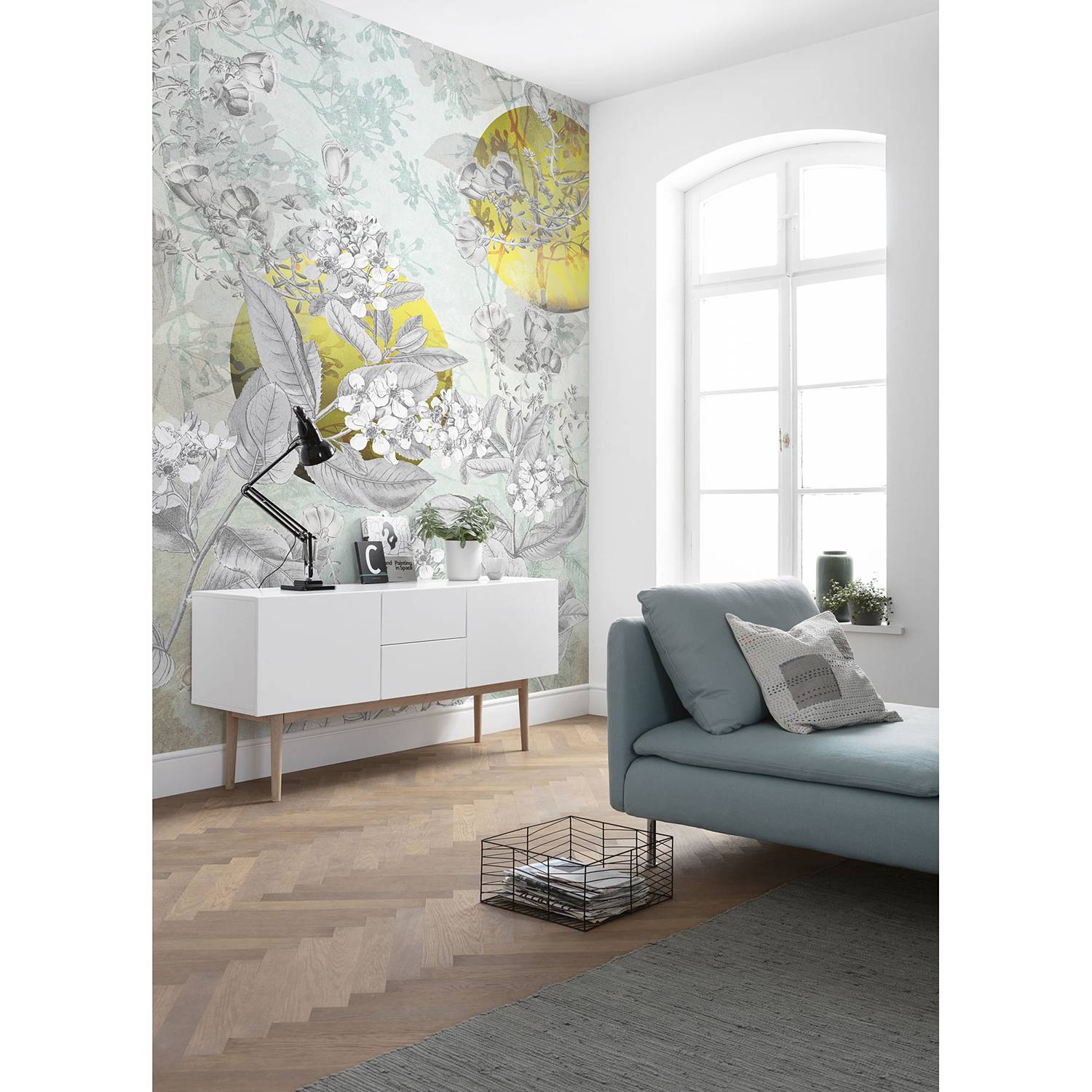 Papier peint intissé Golden Sun