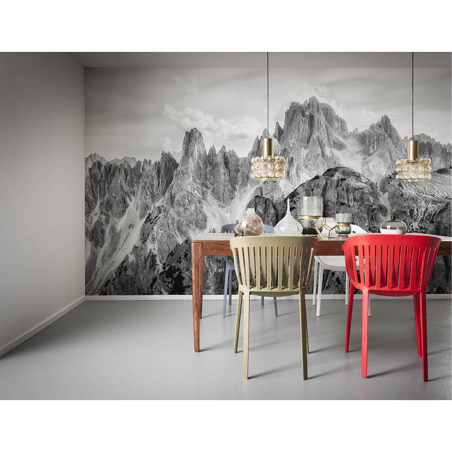 Papier peint intissé Peaks