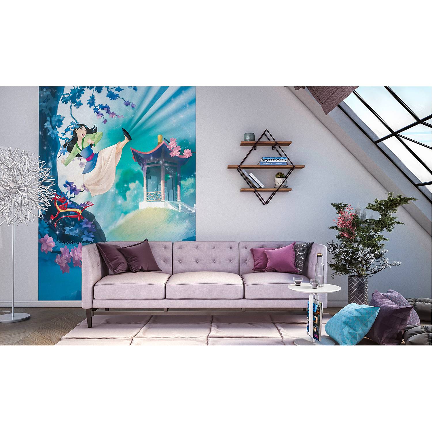 Papier peint intissé Mulan