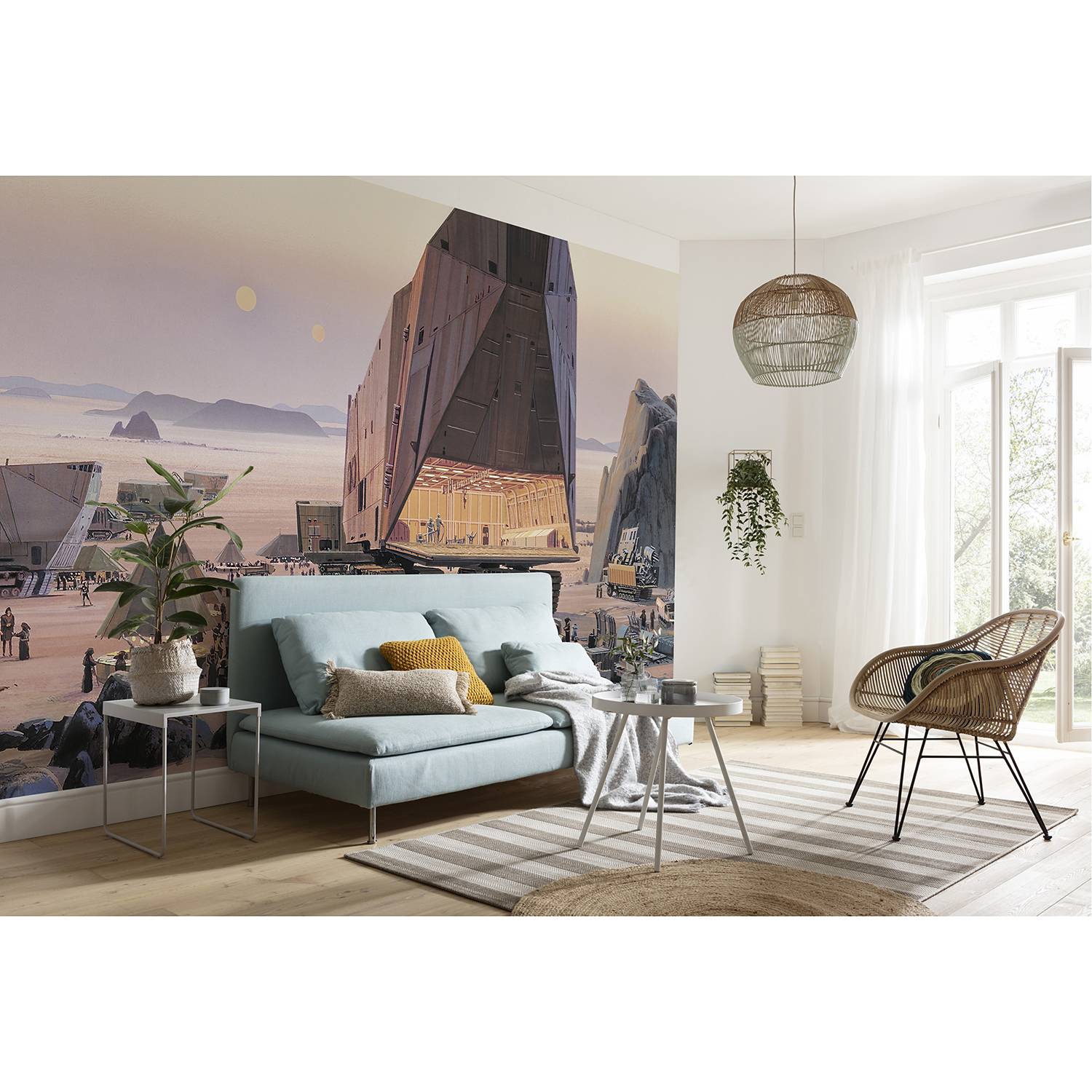 Papier peint Star Wars RMQ Java Market