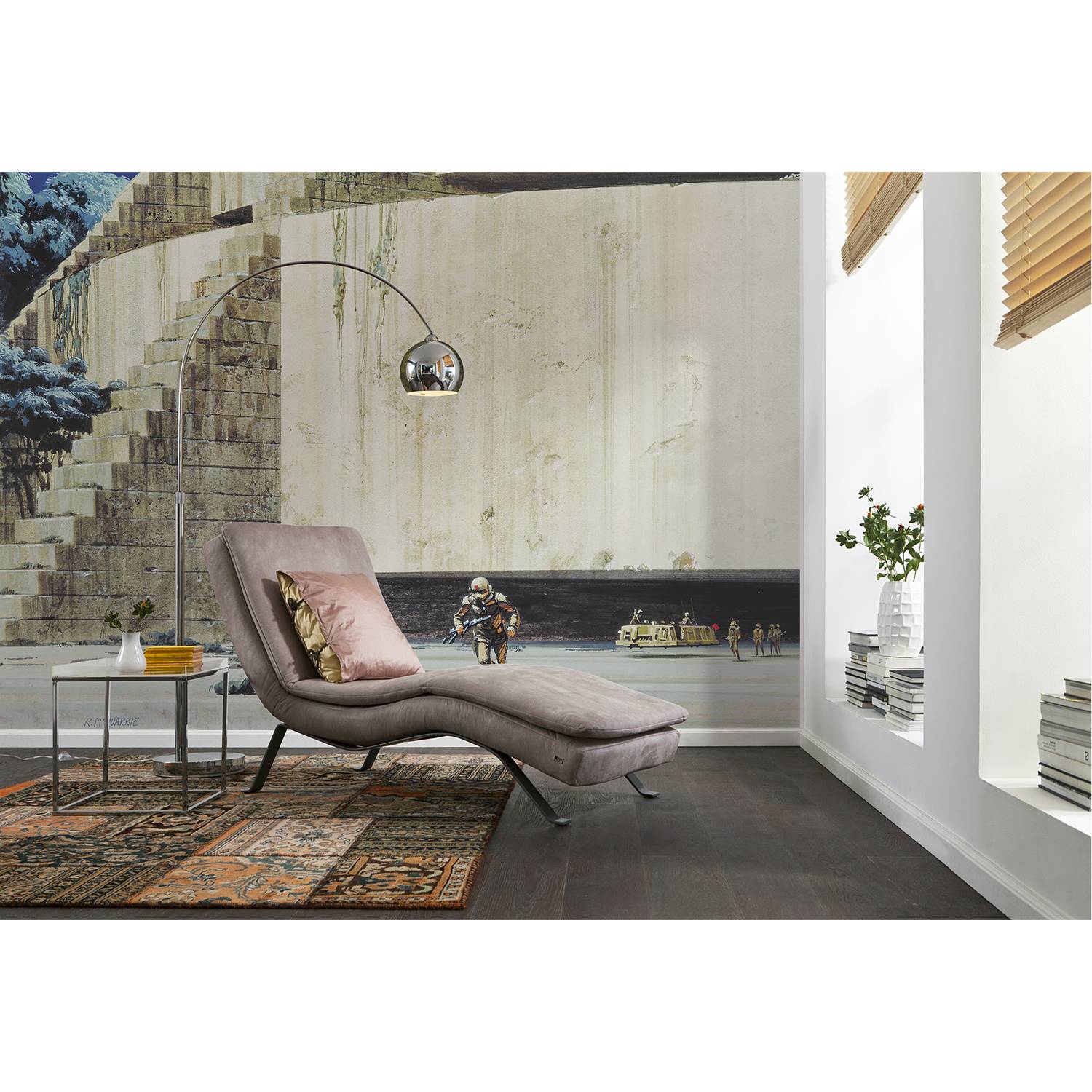 Papier peint Star Wars Yavin Temple