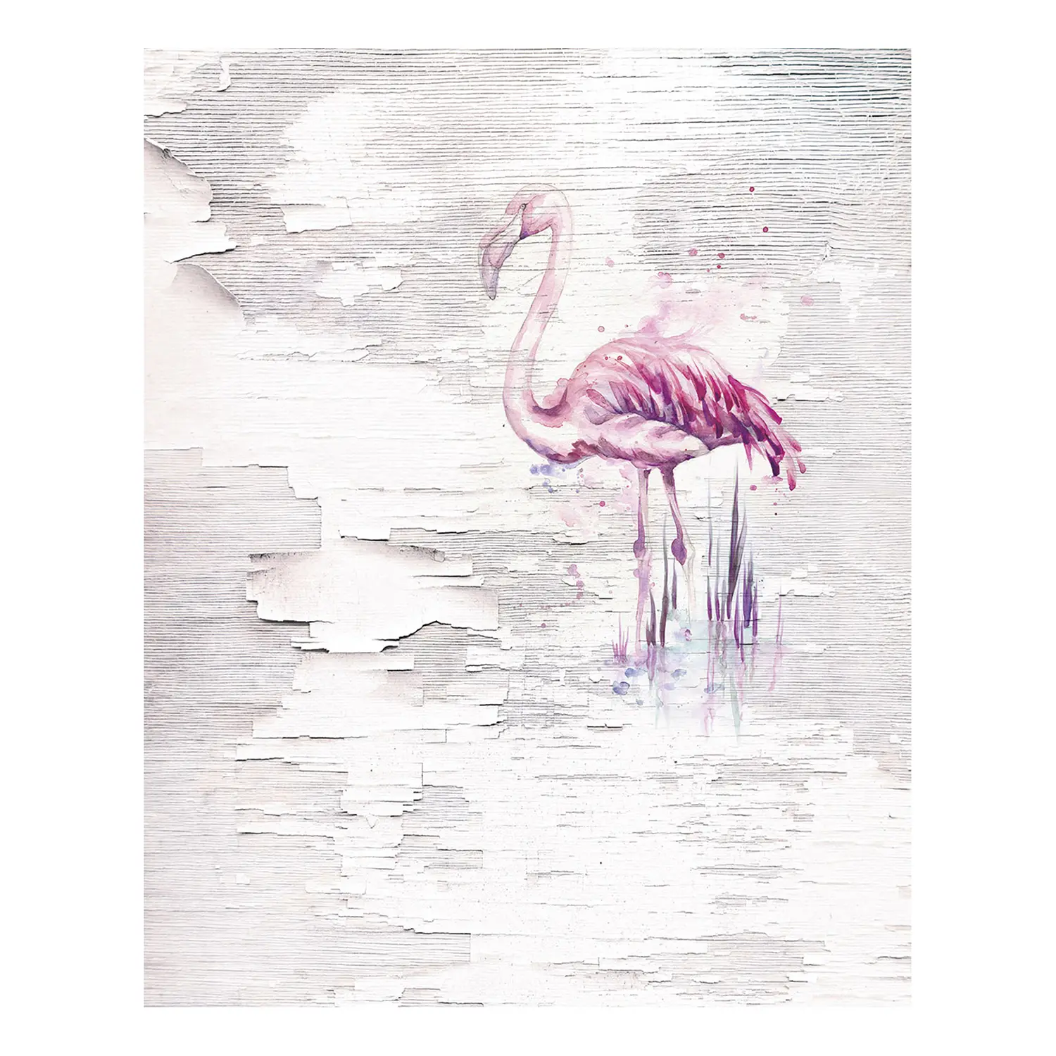 Fototapete Flamingo Pink Vlies