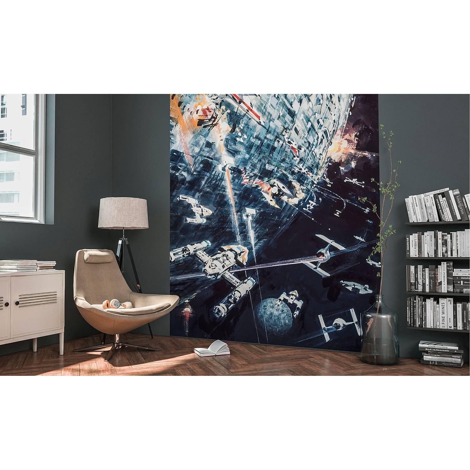 Papier peint Star Wars Classic Dogfight