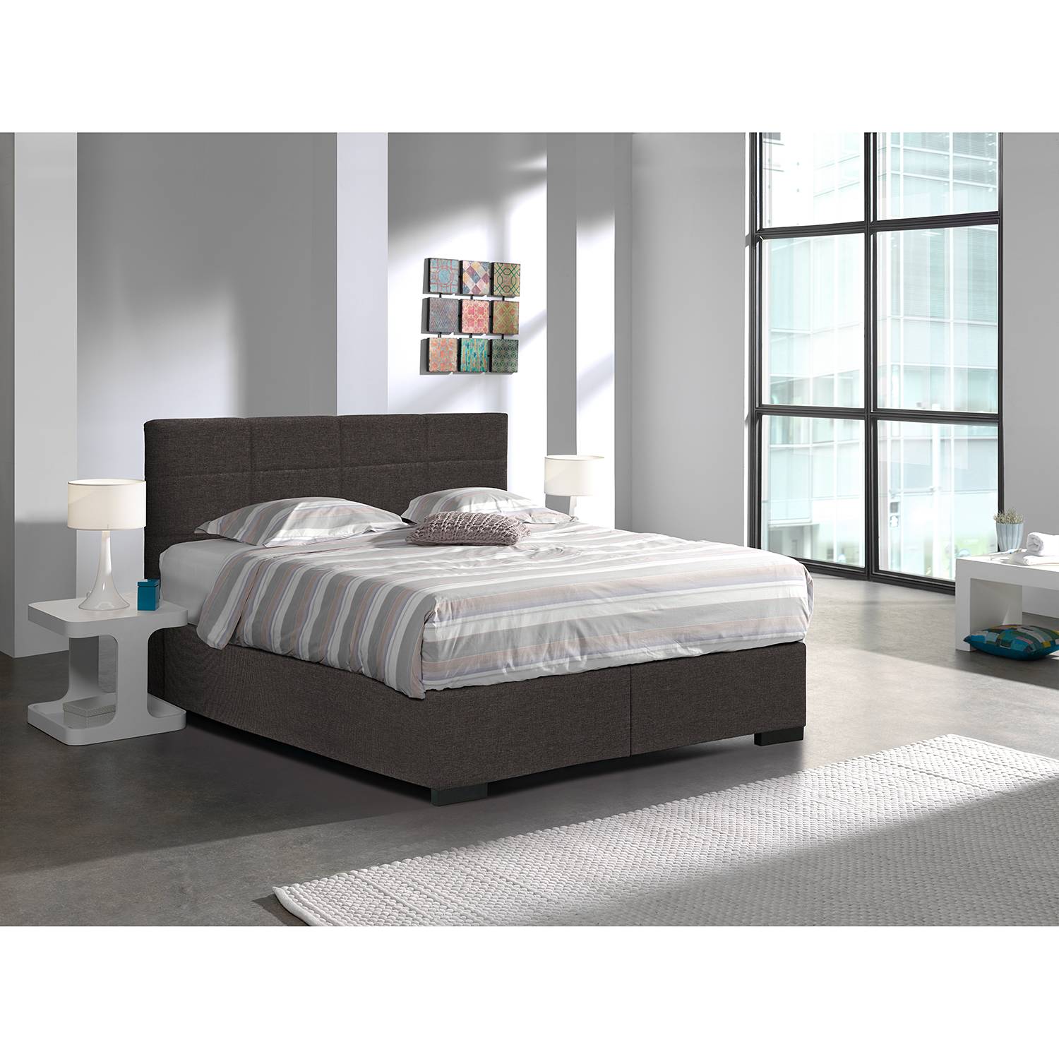 Lit boxspring Eminence