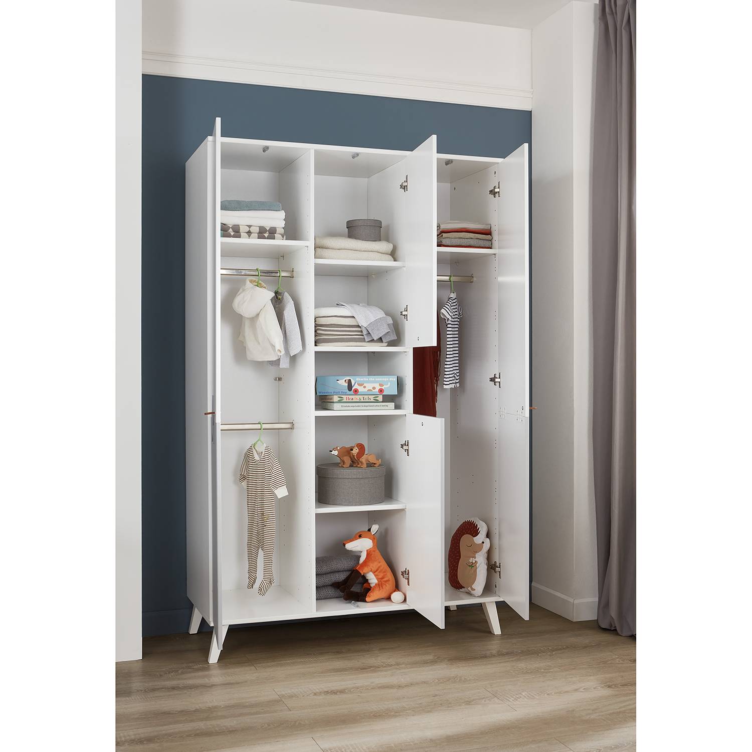 home24 Drehtürenschrank Rocky II
