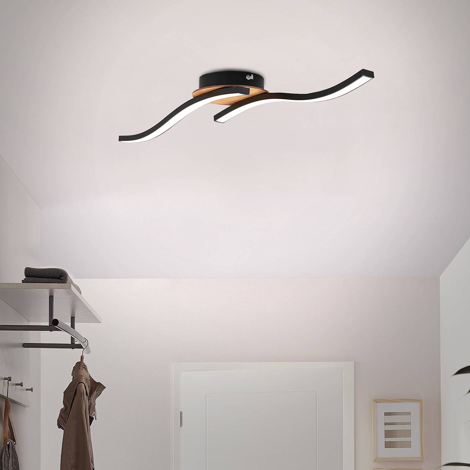 Home24 LED-plafondlamp Go, Briloner