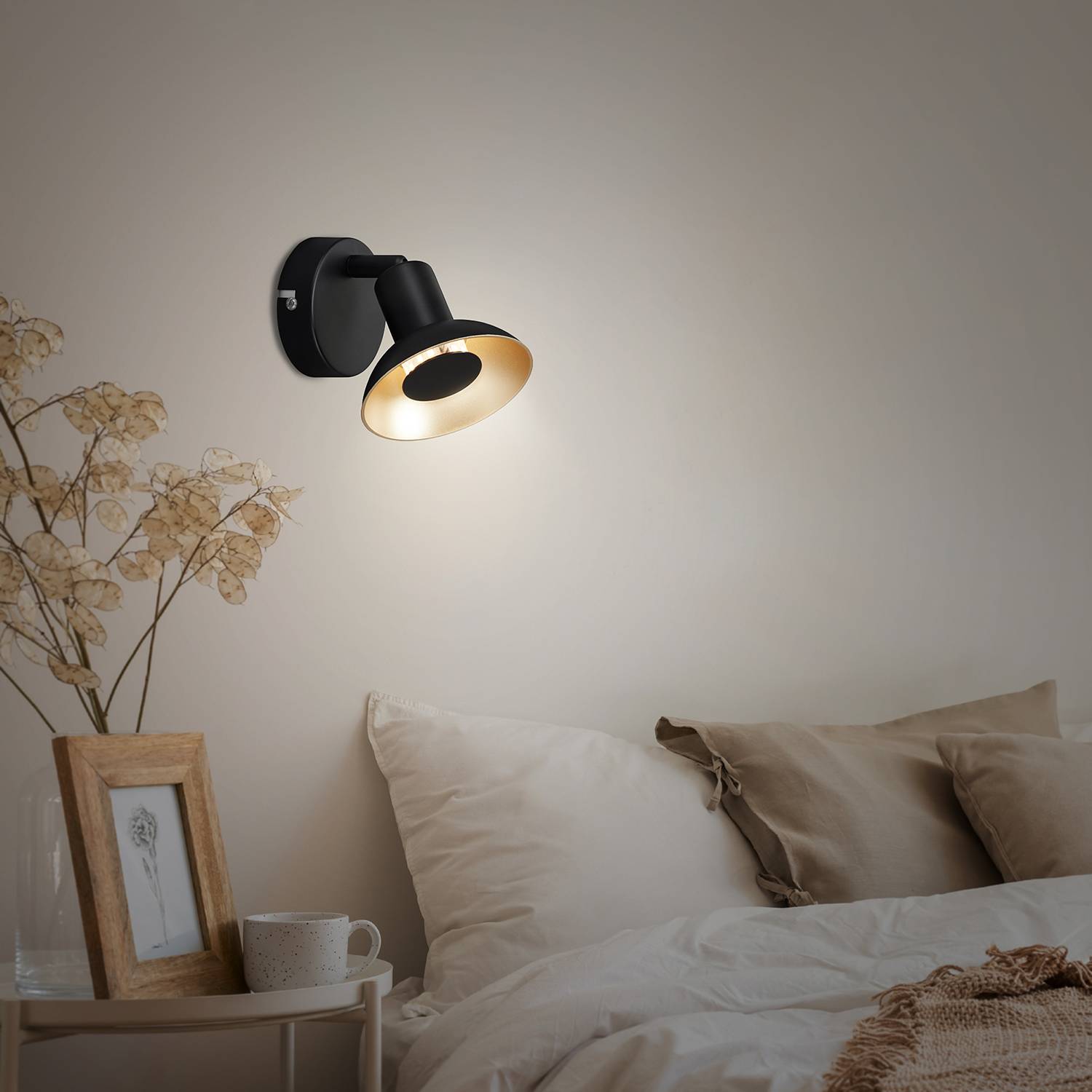 Home24 LED-plafondlamp Kukui, Briloner