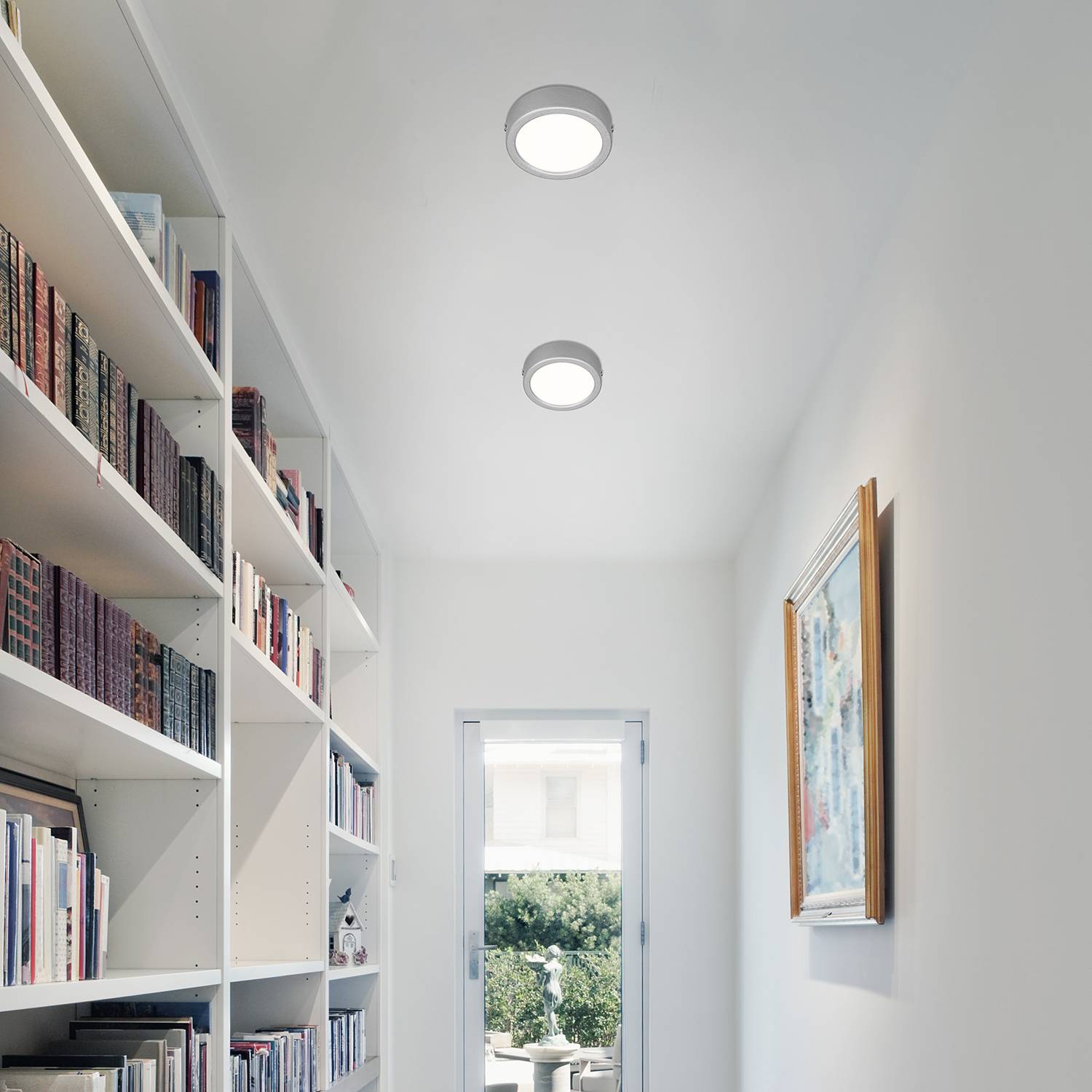 Home24 LED-plafondlamp Fire, Briloner