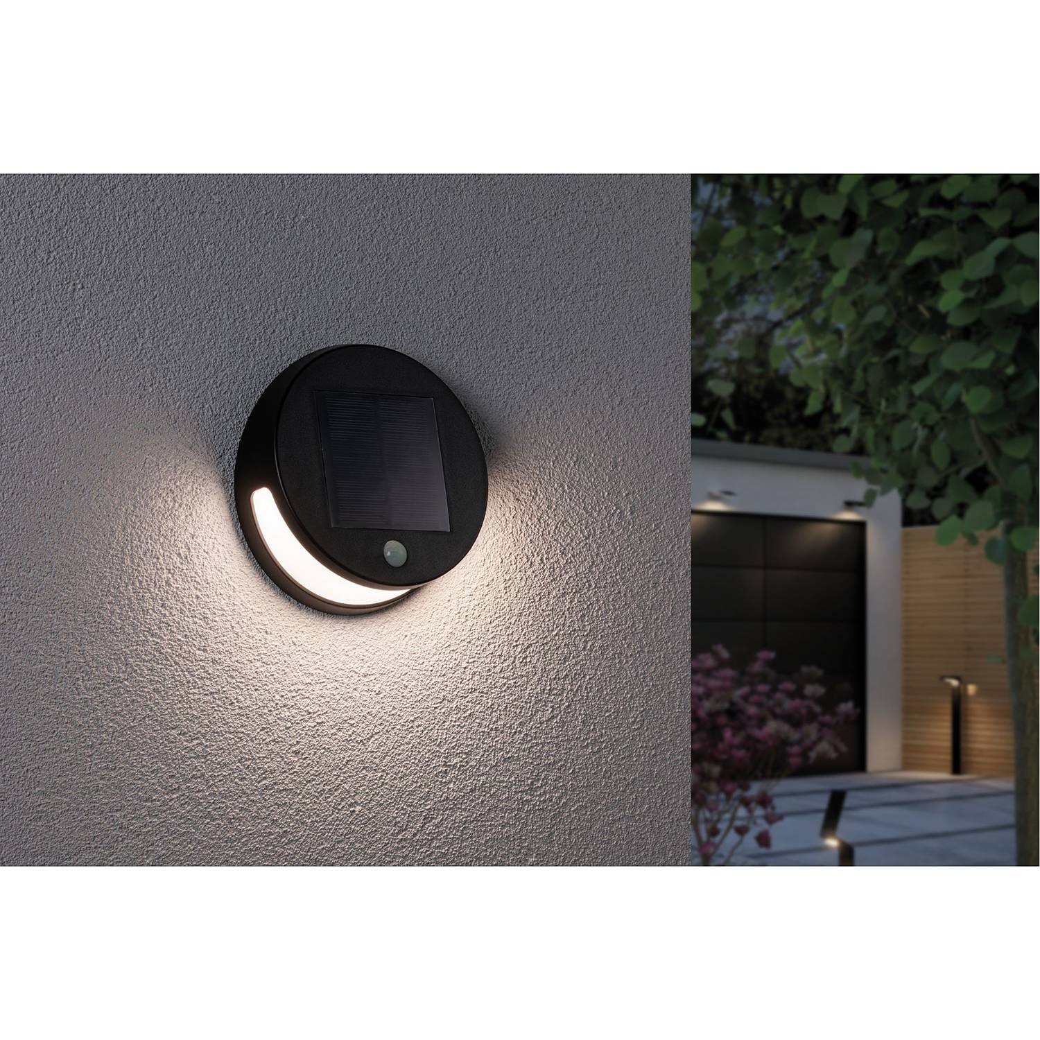 Home24 LED-solar-wandlamp Helena, Paulmann