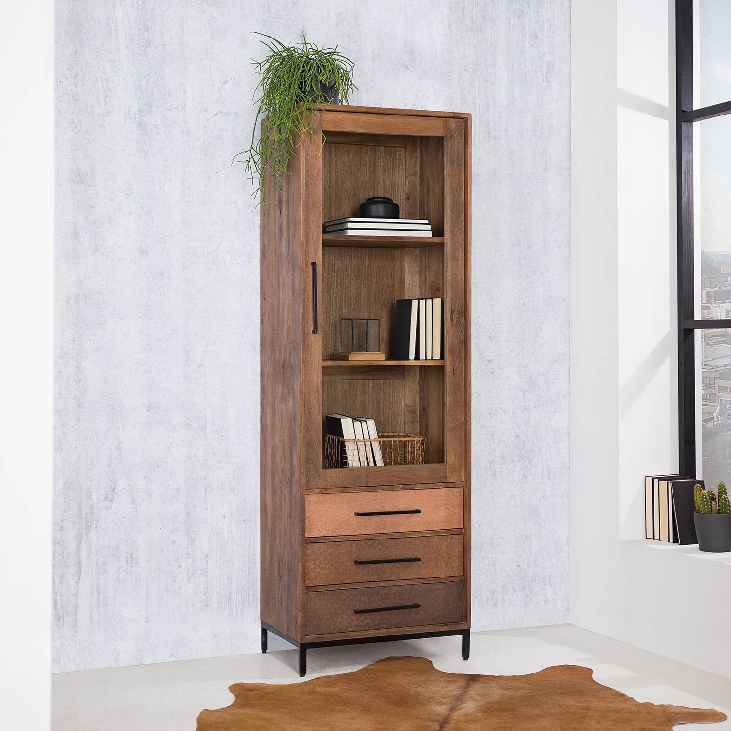 home24 Standvitrine Copp