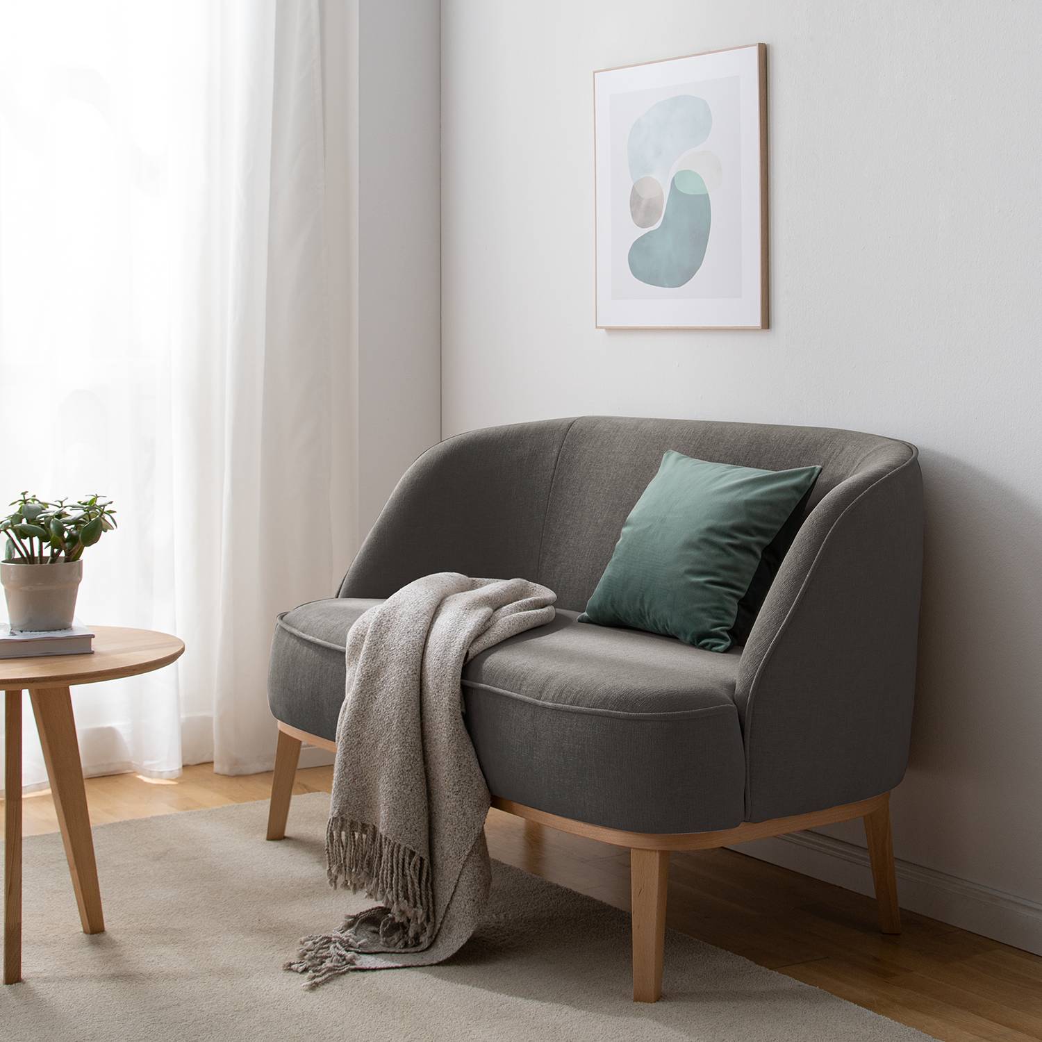 home24 Sofa Voiteur (2-Sitzer)
