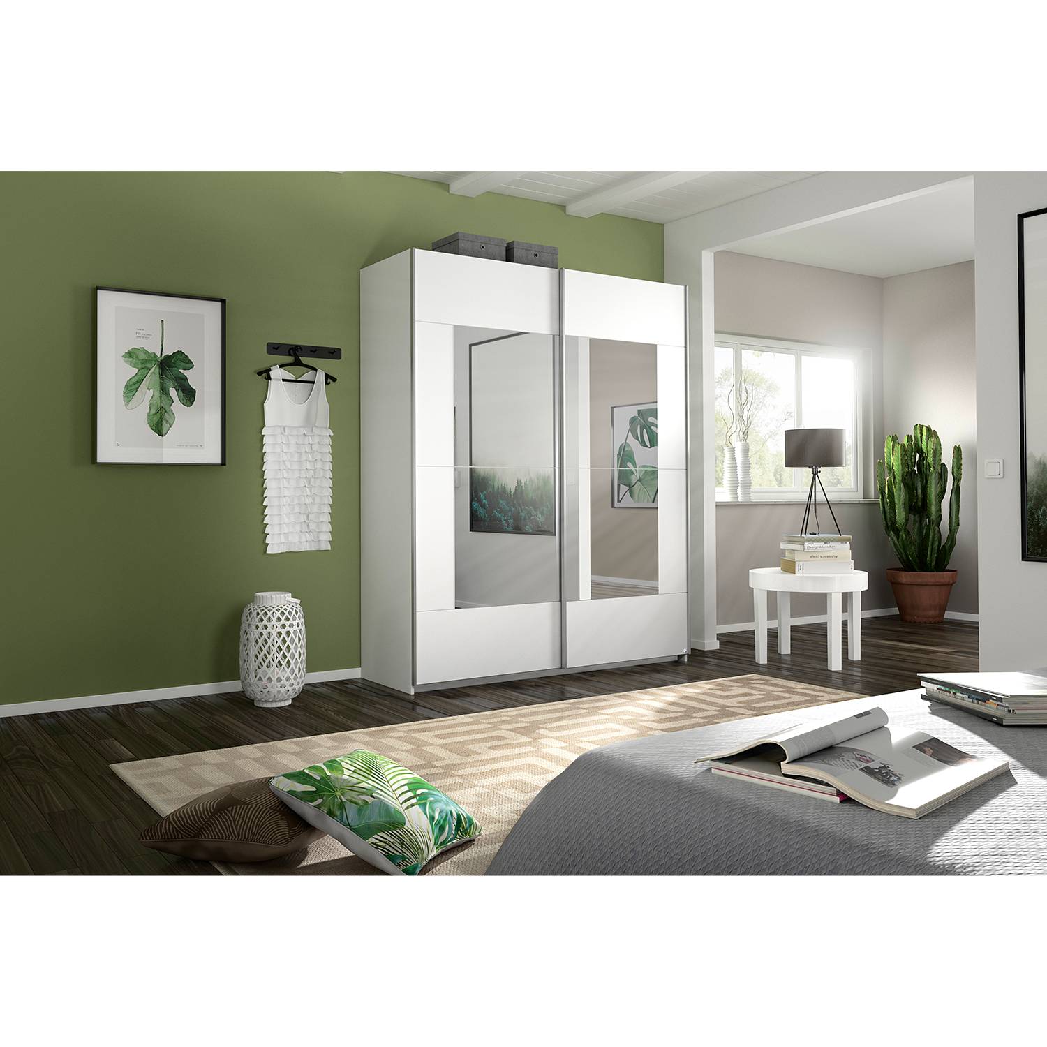 Armoire à portes coulissantes Crato II