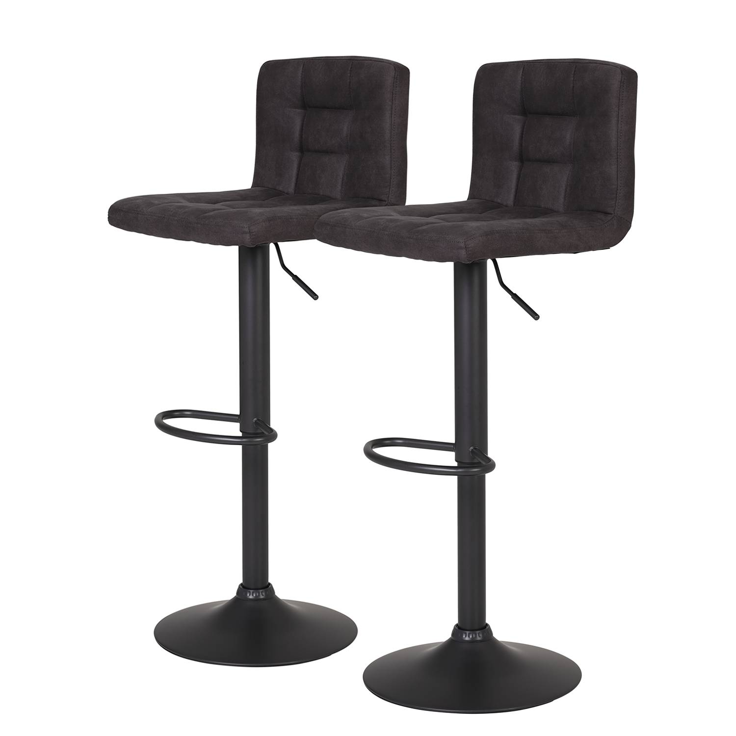 Chaises de bar Gasny (lot de 2)