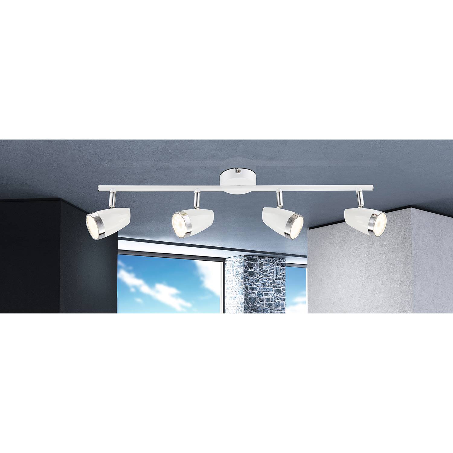 Home24 LED-plafondlamp Minou II, Globo Lighting