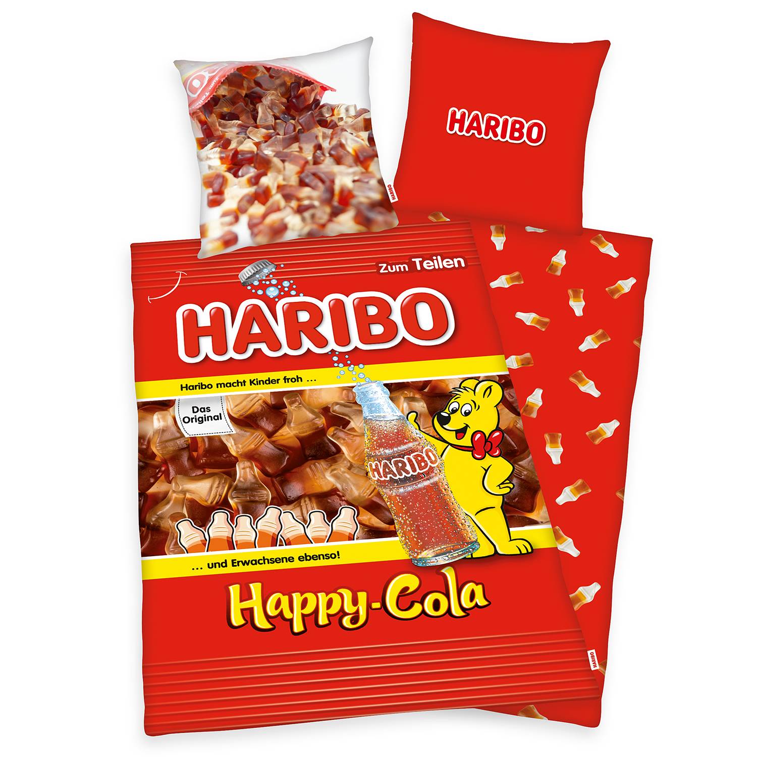 Image of Haribo Parure de lit Happy Cola 000000001000229954