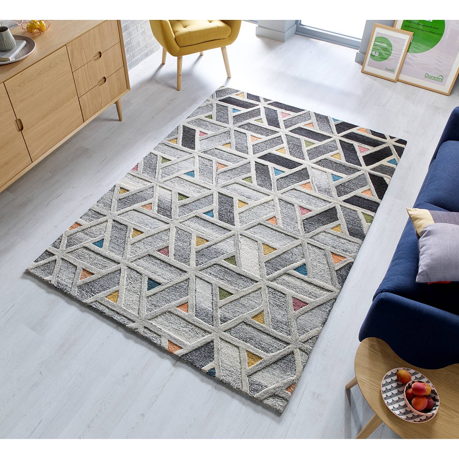 Image of Tapis en laine River 000000001000230069