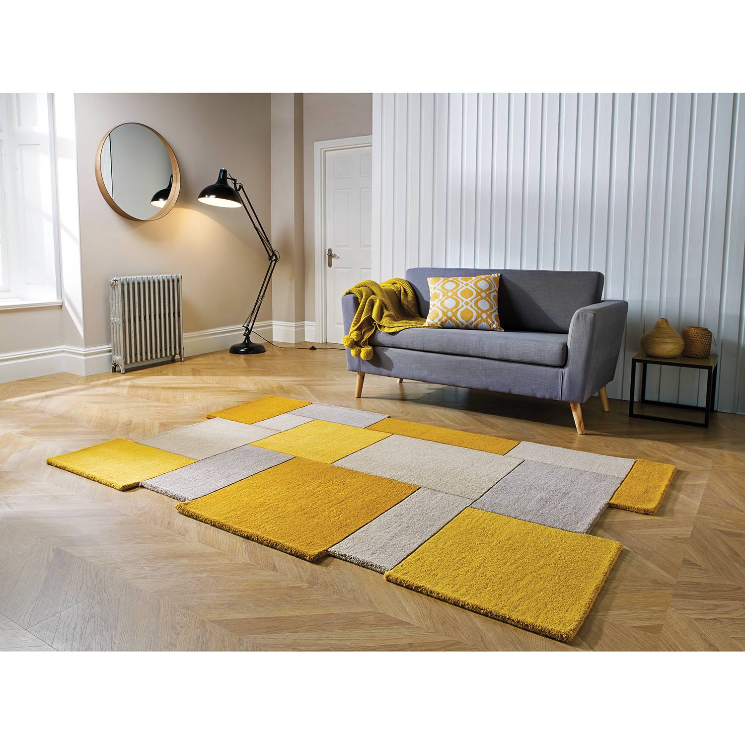 Image of Tapis en laine Collage 000000001000230098