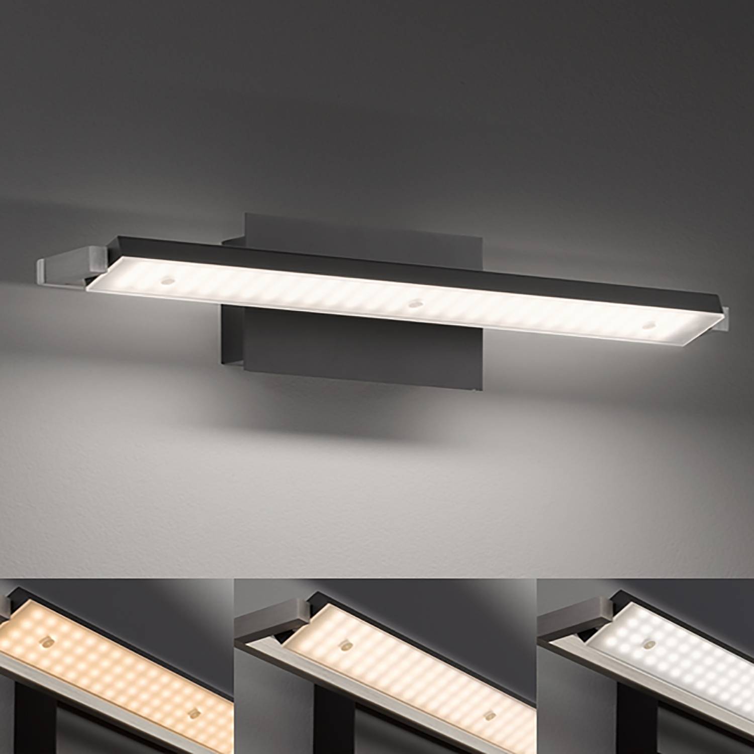 home24 LED-Wandleuchte Tremilly