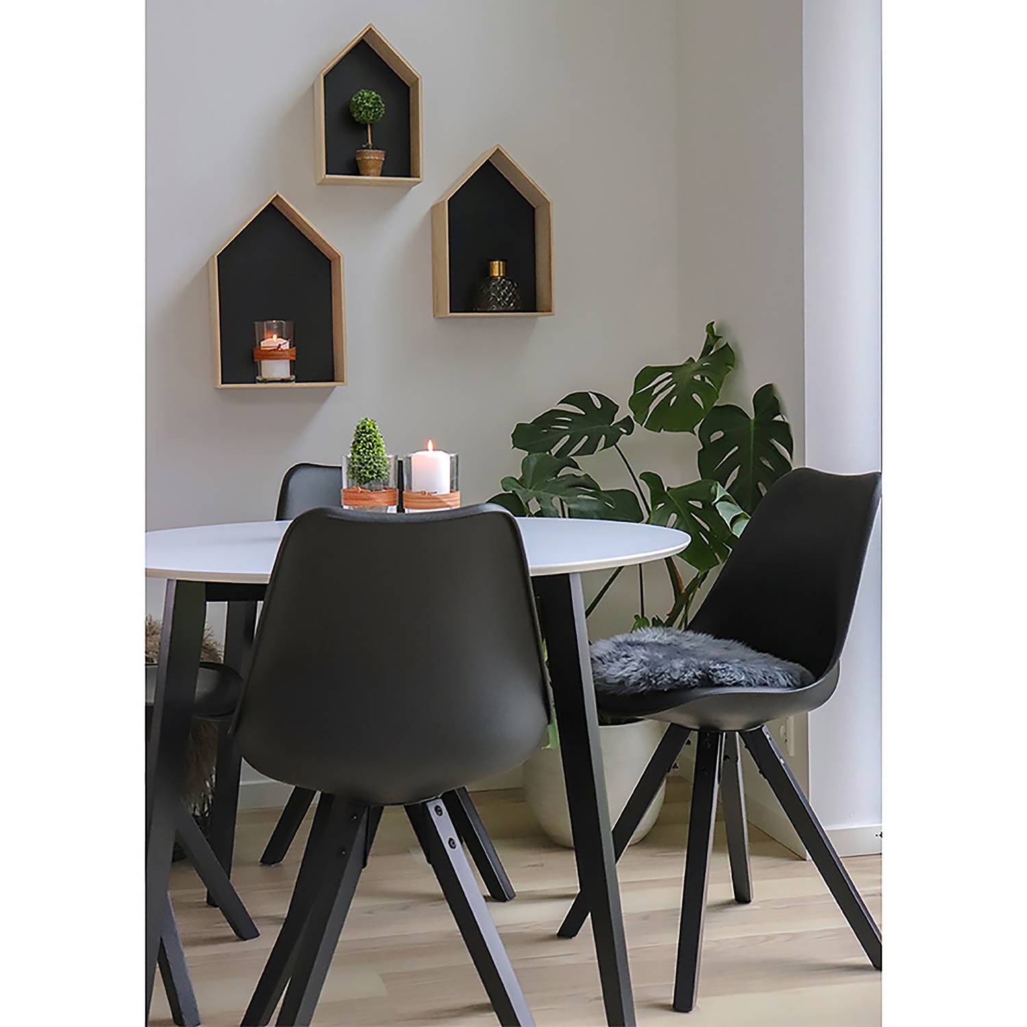 home24 Esszimmerstuhl Trebes I (2er-Set)