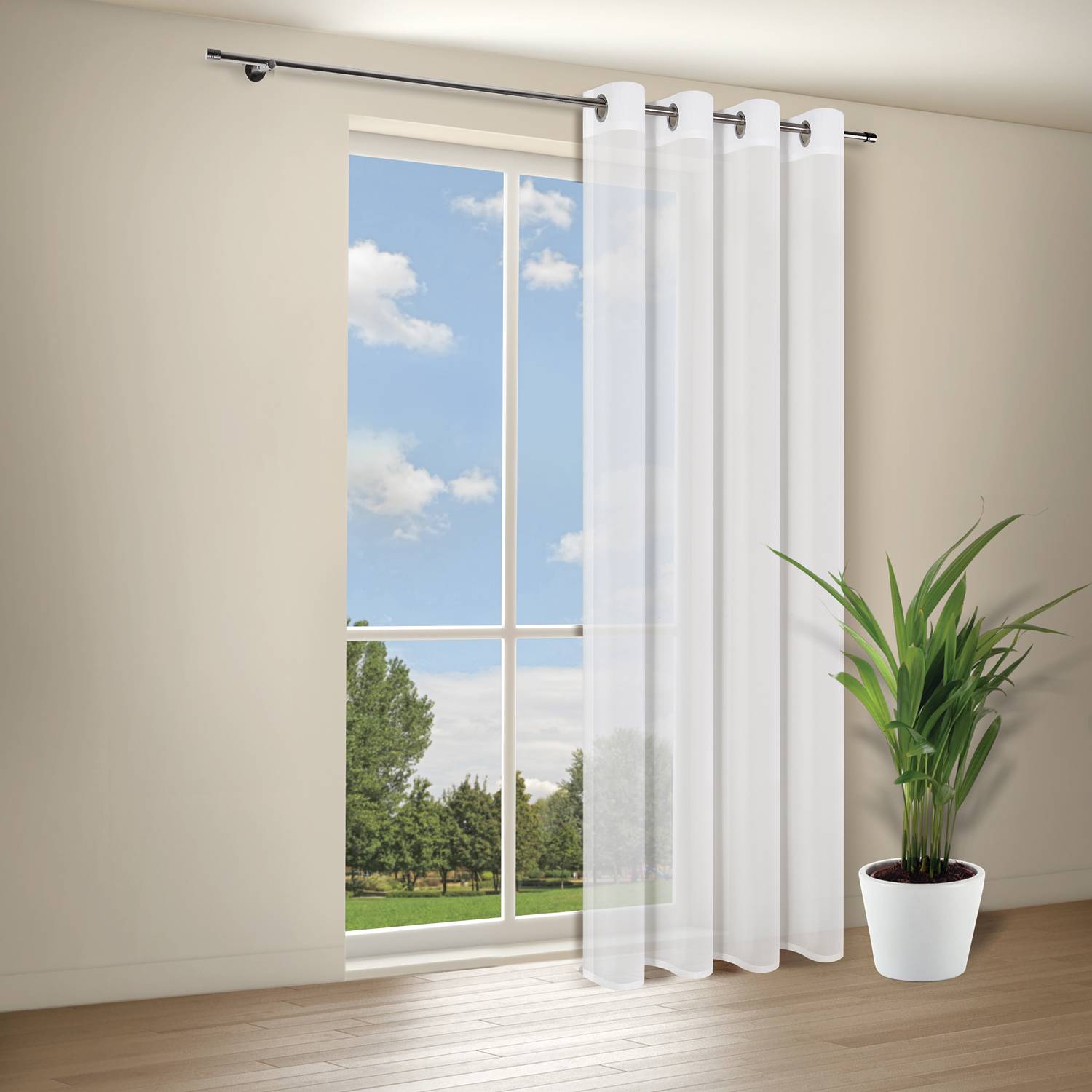 Rideau à œillets Enja