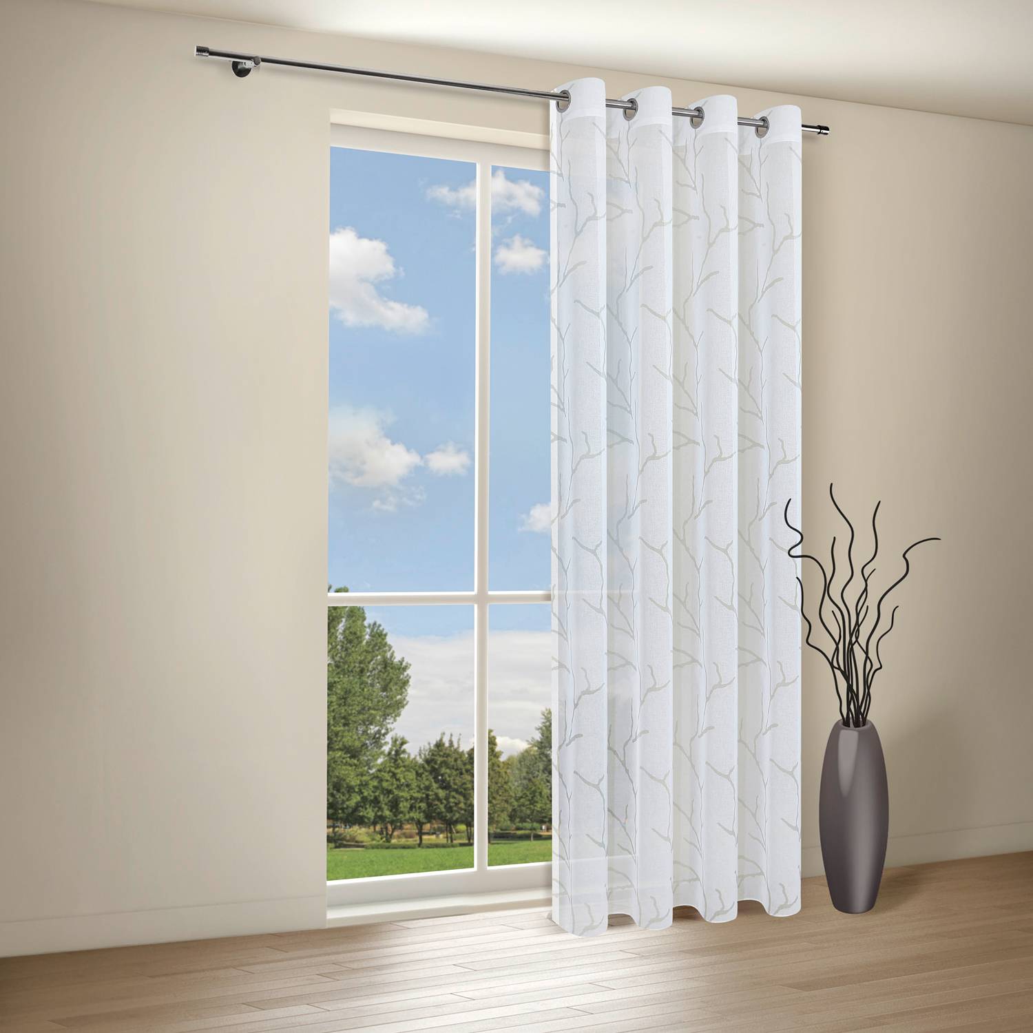 Rideau à œillets Kira