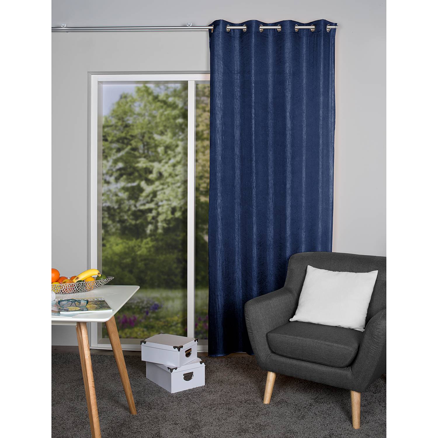 Rideau à œillets Soft Crash