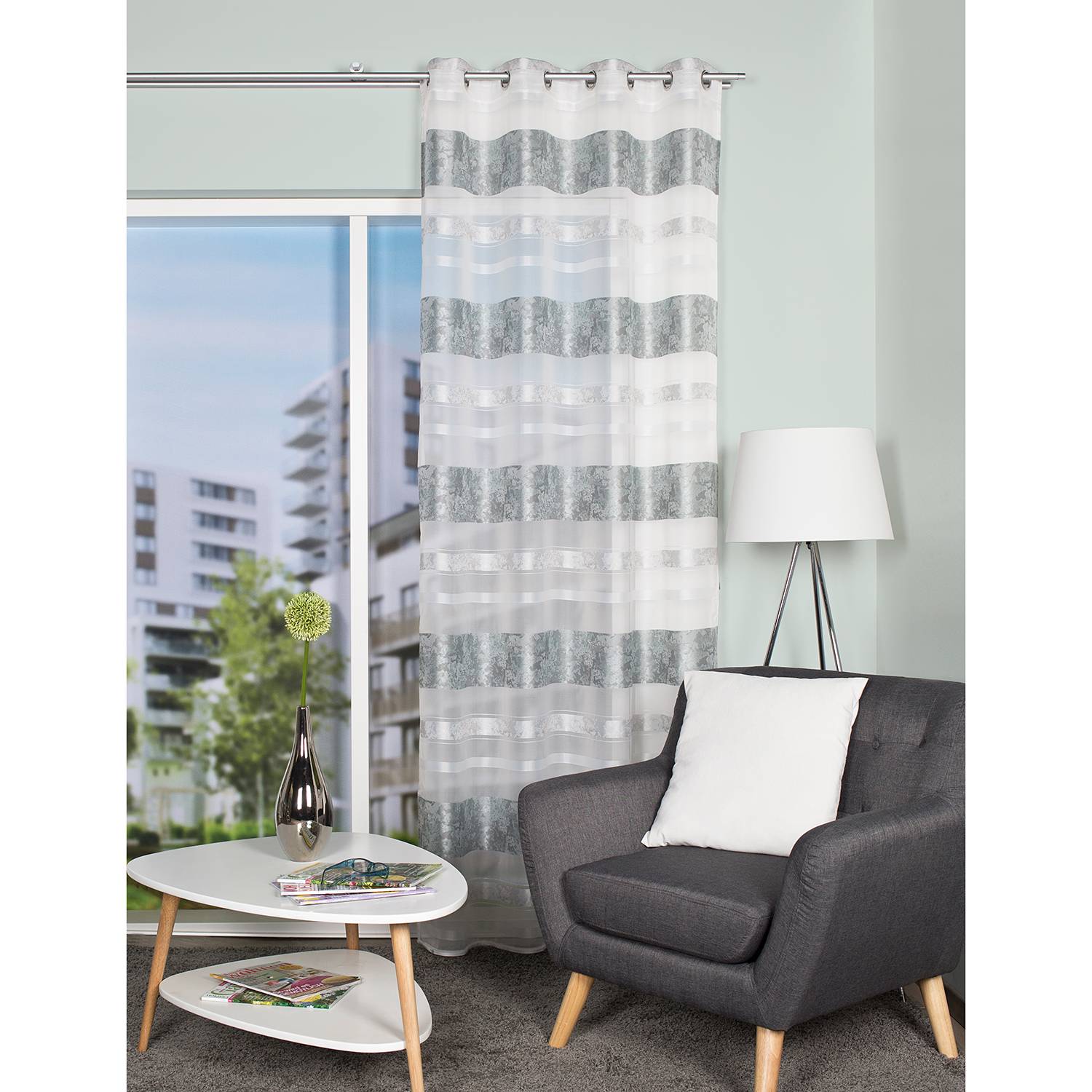 Rideau à œillets Kiran