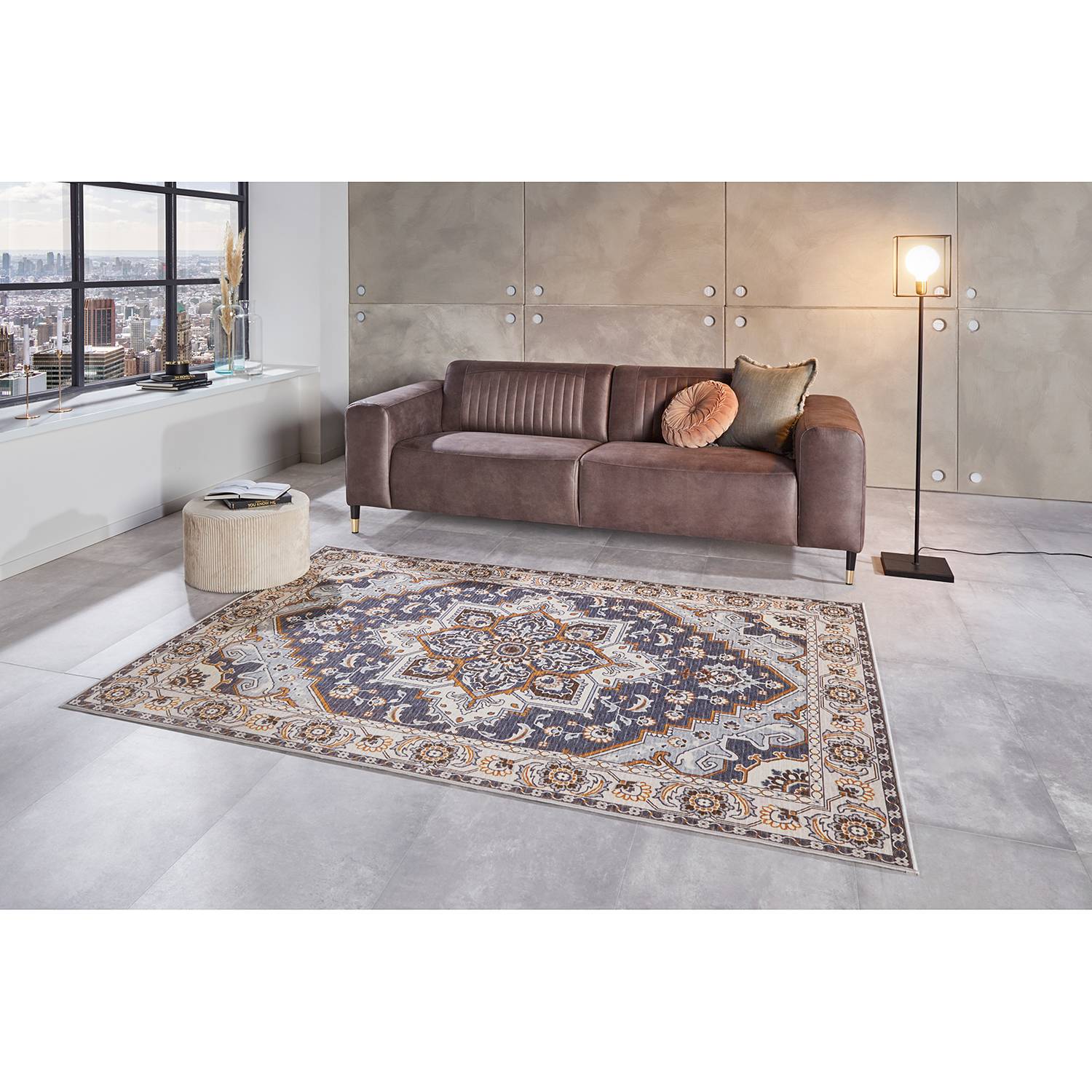 home24 Kurzflorteppich Sussey