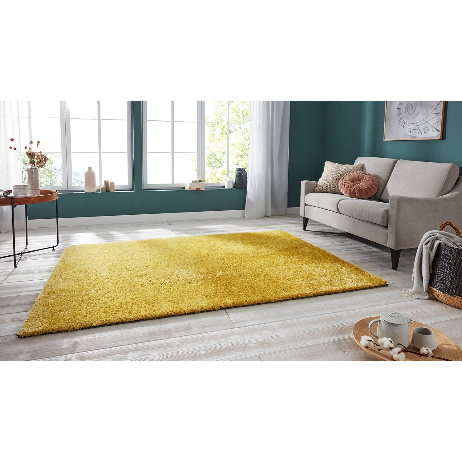 home24 Hochflorteppich Gourville