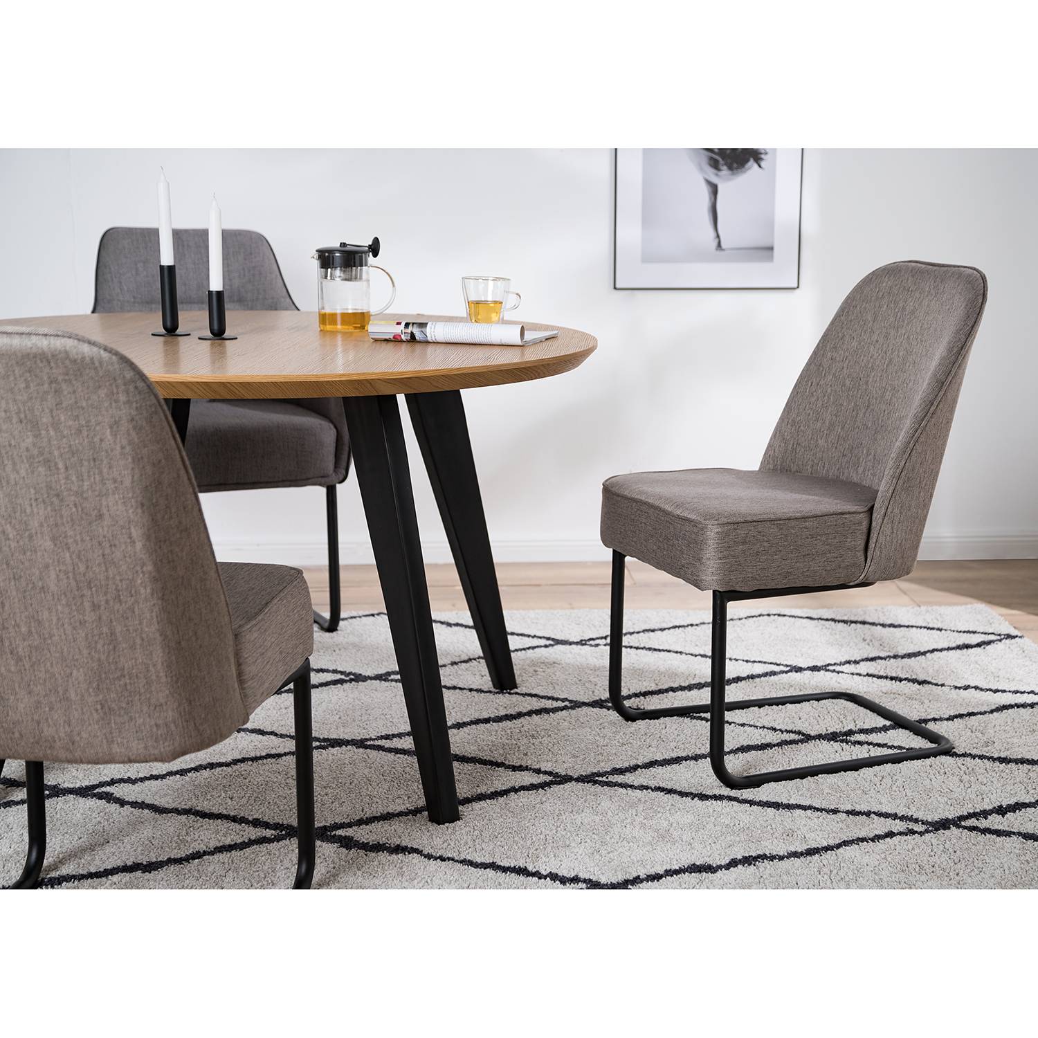 home24 Freischwinger Coggia (2er-Set)