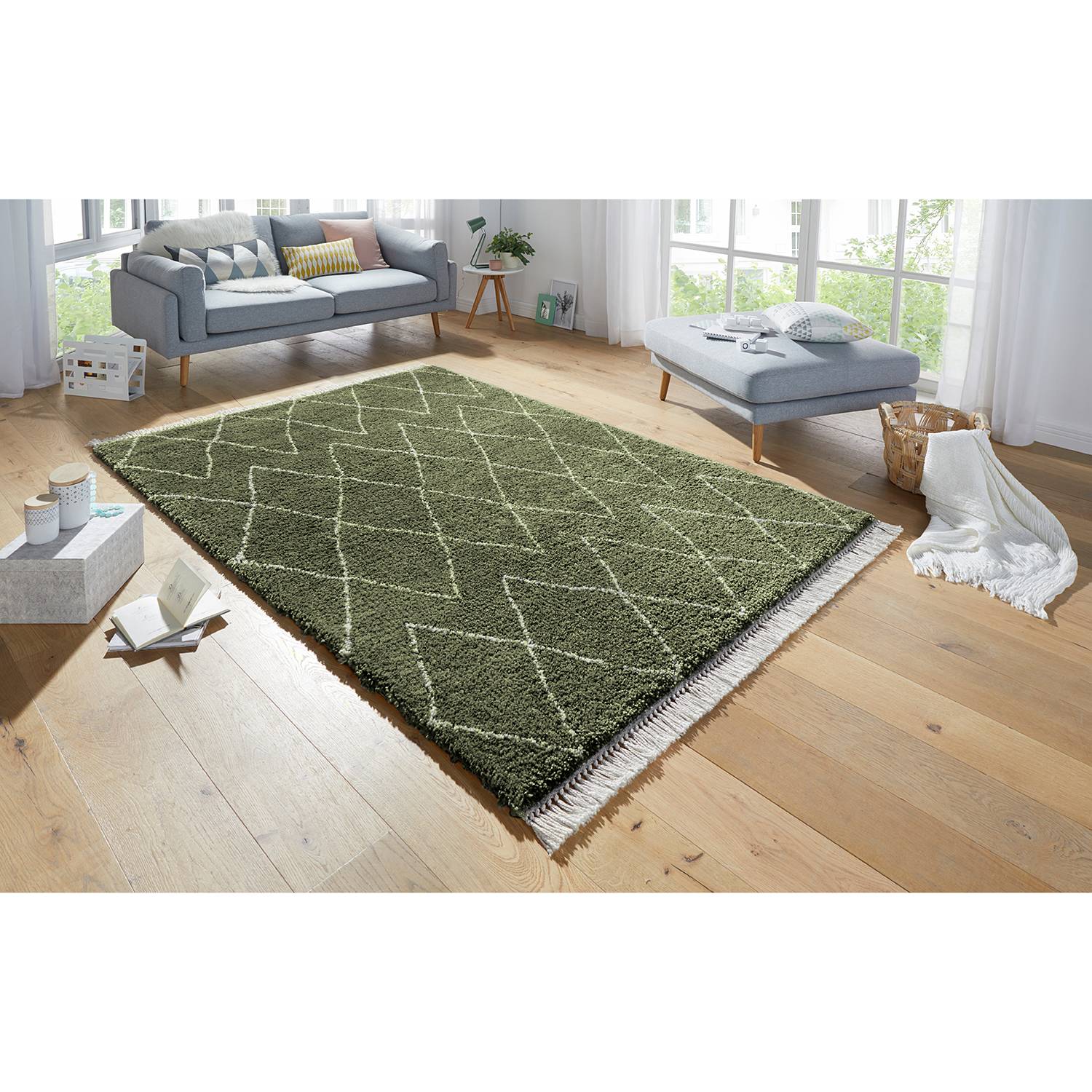 Tapis épais Jade