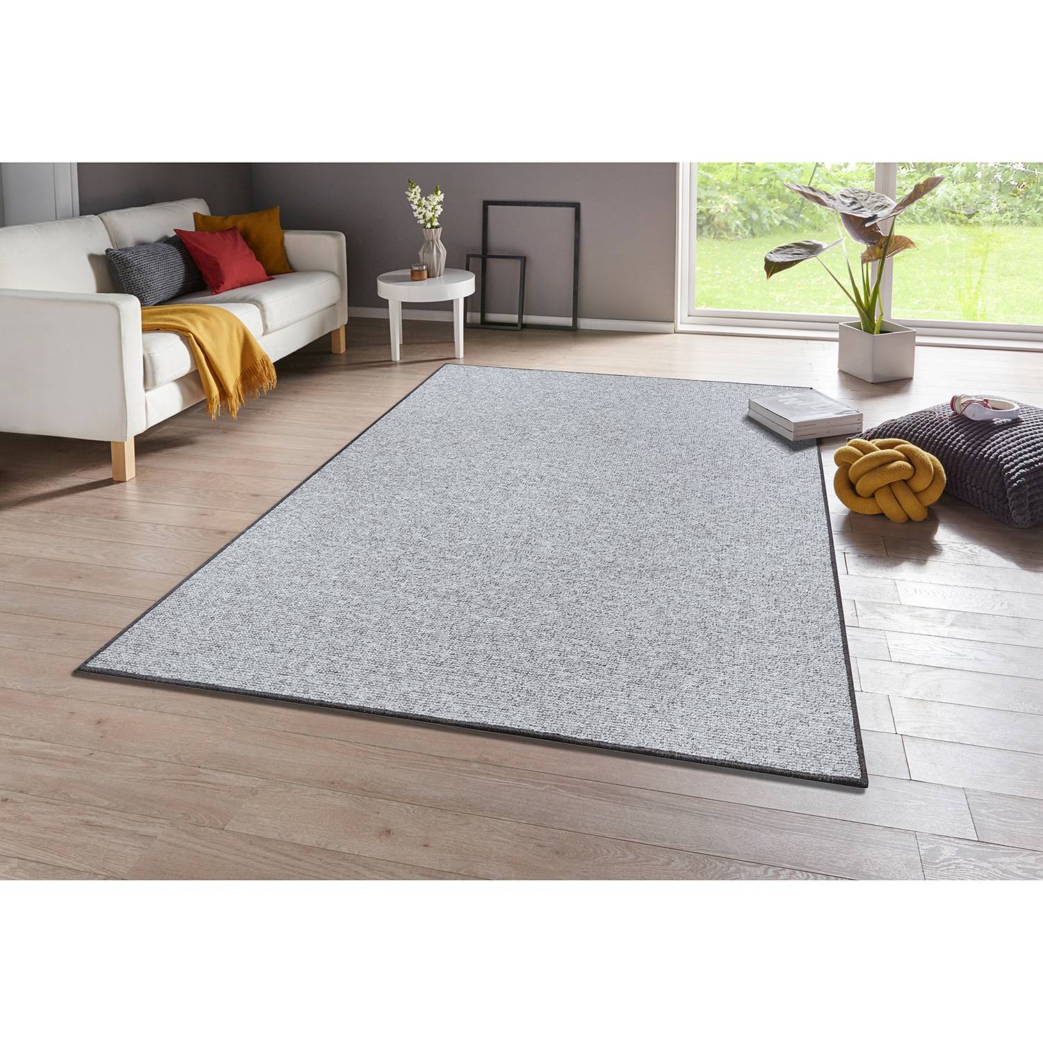 home24 Kurzflorteppich Fineloop Comfort